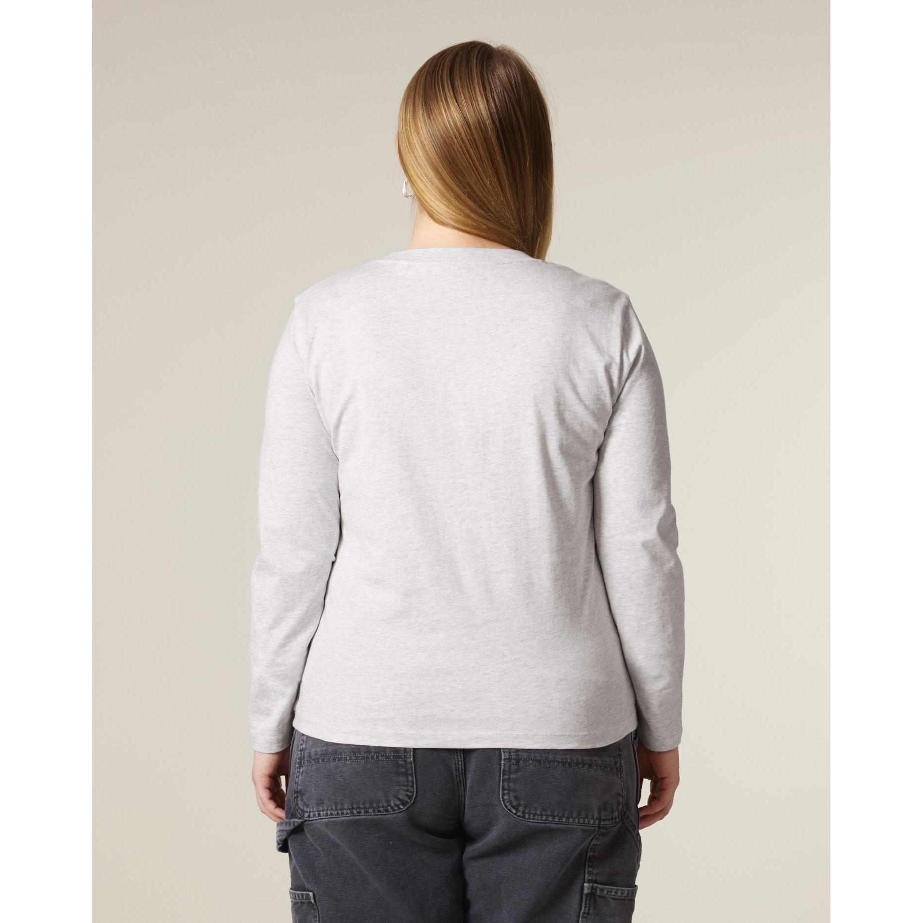 Tricou cu mânecă lungă pentru femei Stella Muser Cool Heather Grey S