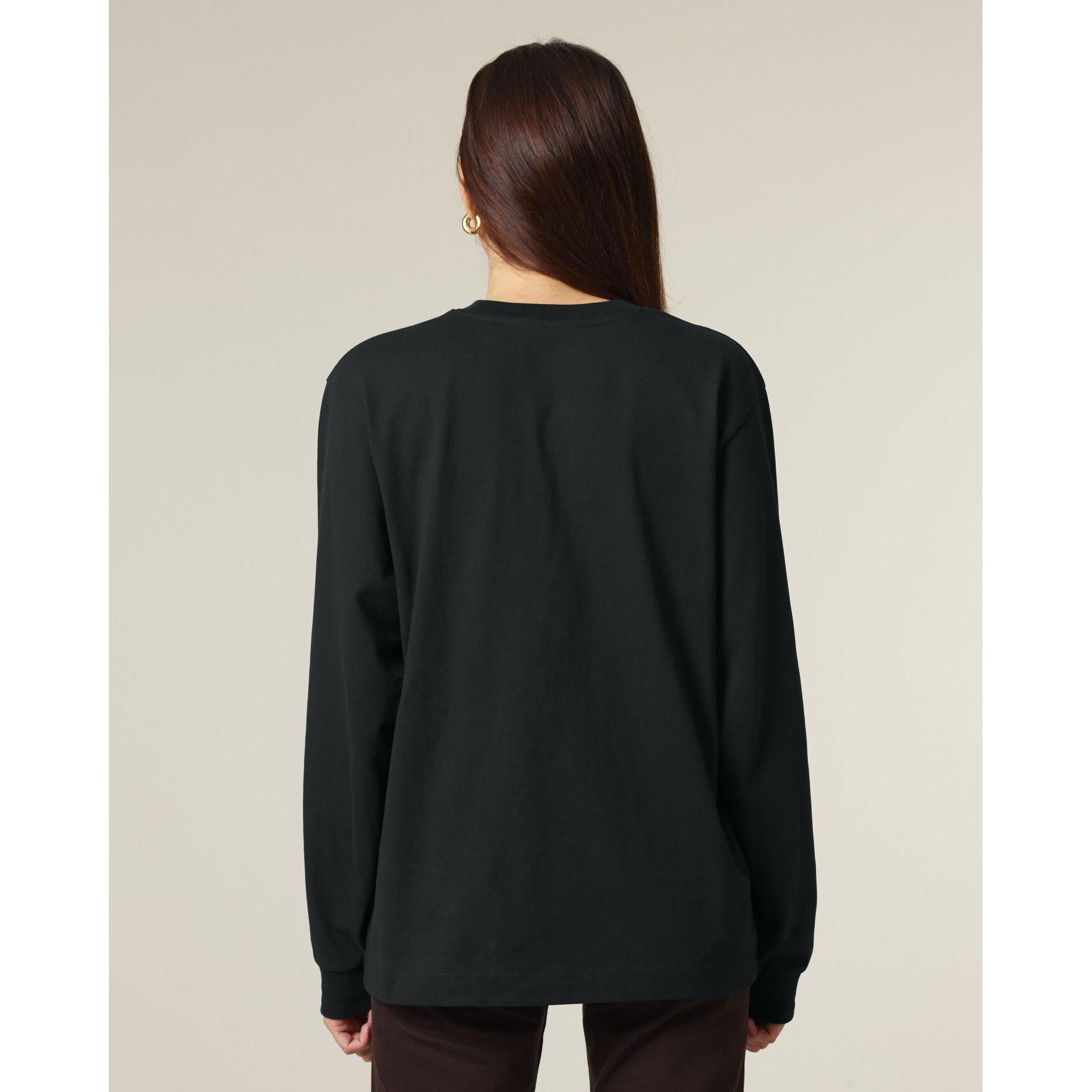 Tricou unisex cu mânecă lungă Freestyler Black XXL