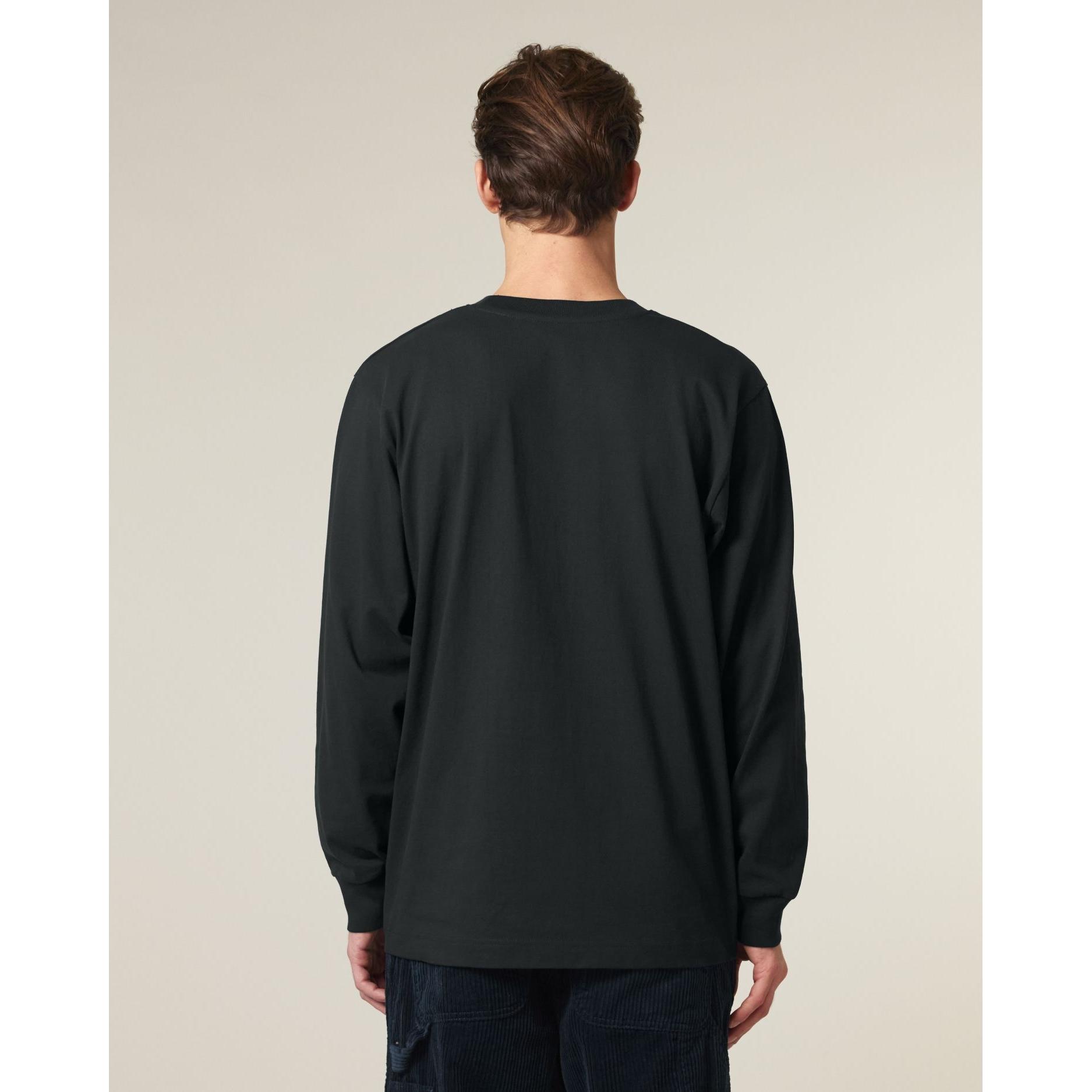 Tricou unisex cu mânecă lungă Freestyler Black XXL