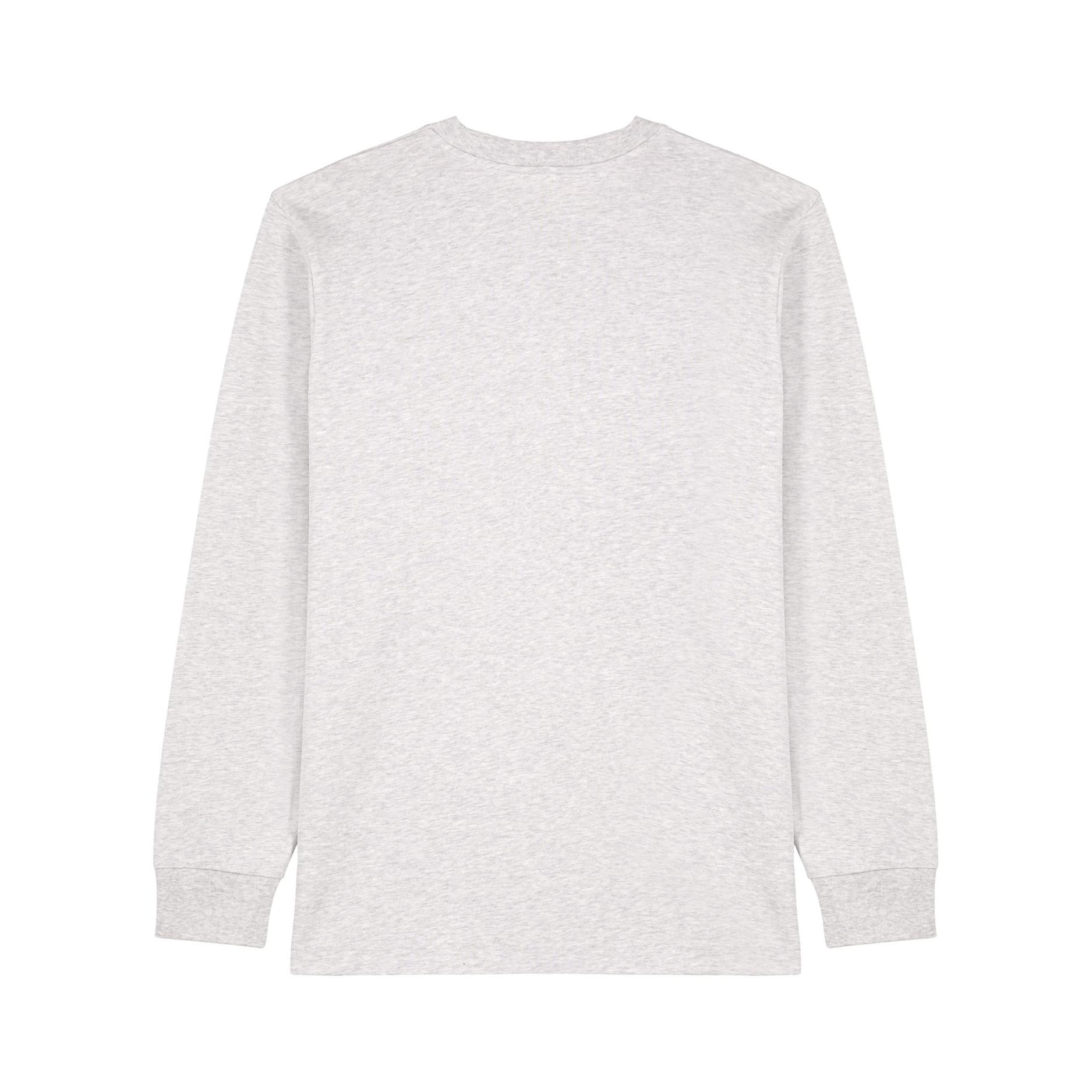 Tricou unisex cu mânecă lungă Freestyler Cool Heather Grey M