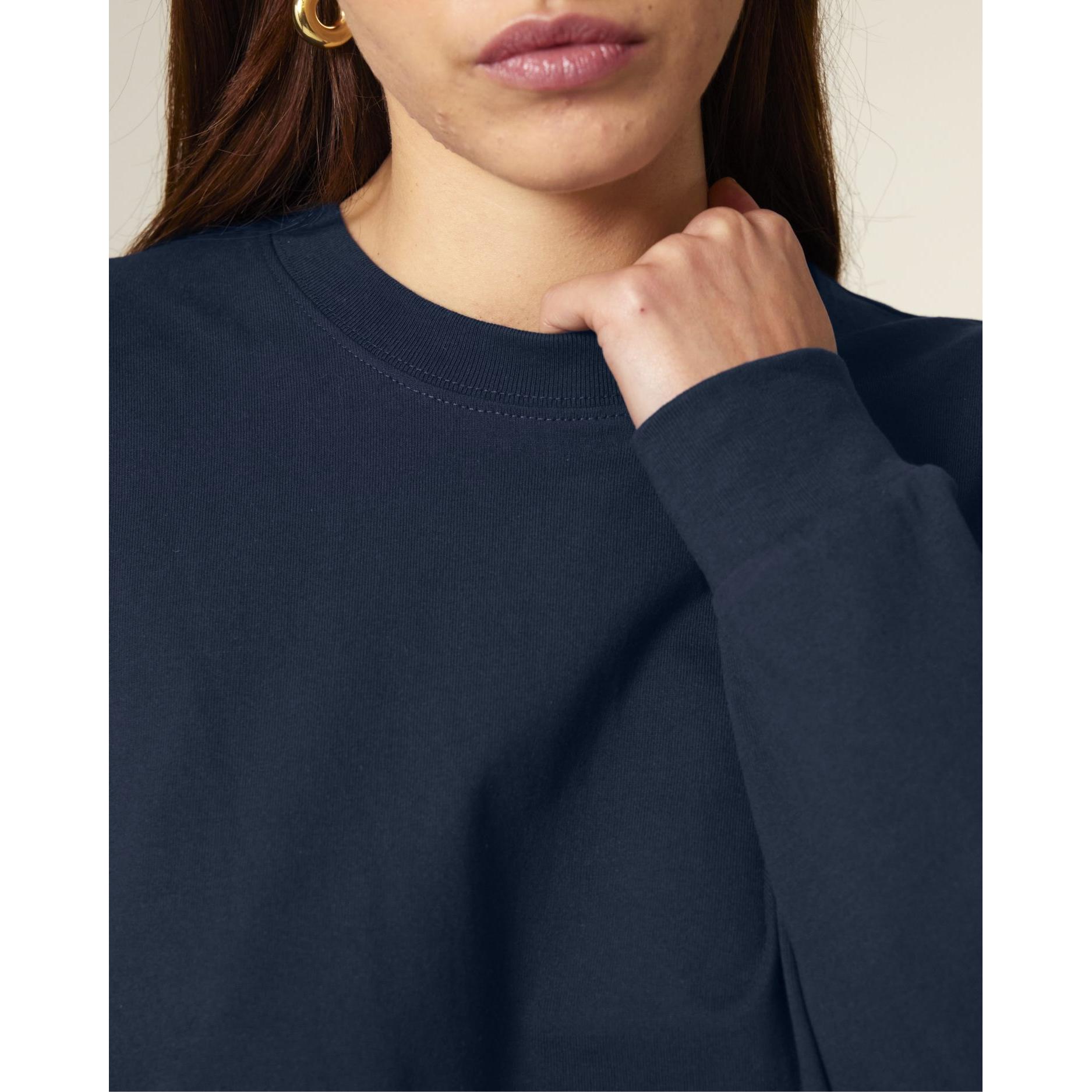 Tricou unisex cu mânecă lungă Freestyler French Navy L