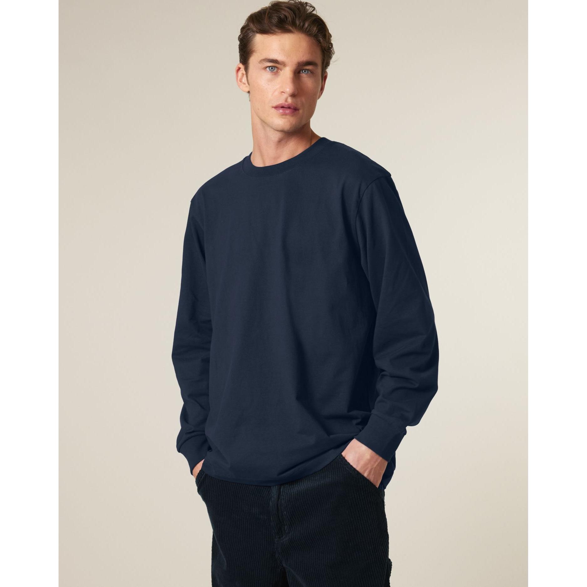Tricou unisex cu mânecă lungă Freestyler French Navy L