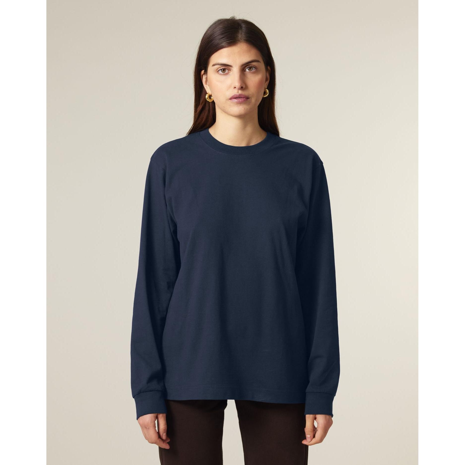 Tricou unisex cu mânecă lungă Freestyler French Navy L