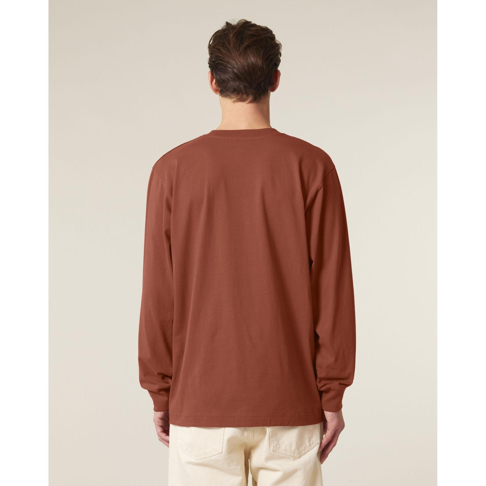 Tricou unisex cu mânecă lungă Freestyler Heritage Brown M