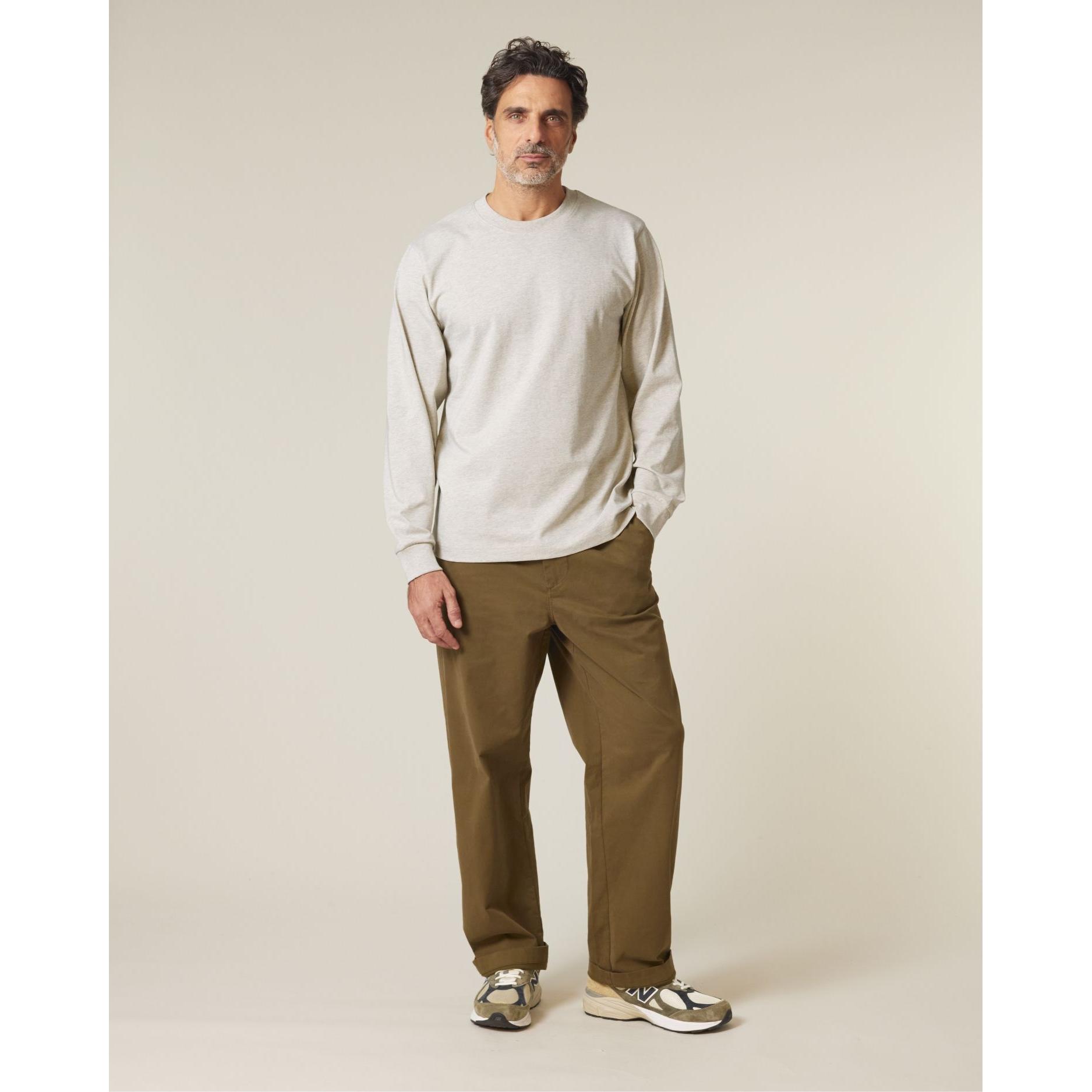 Tricou unisex cu mânecă lungă Freestyler Heather Haze L