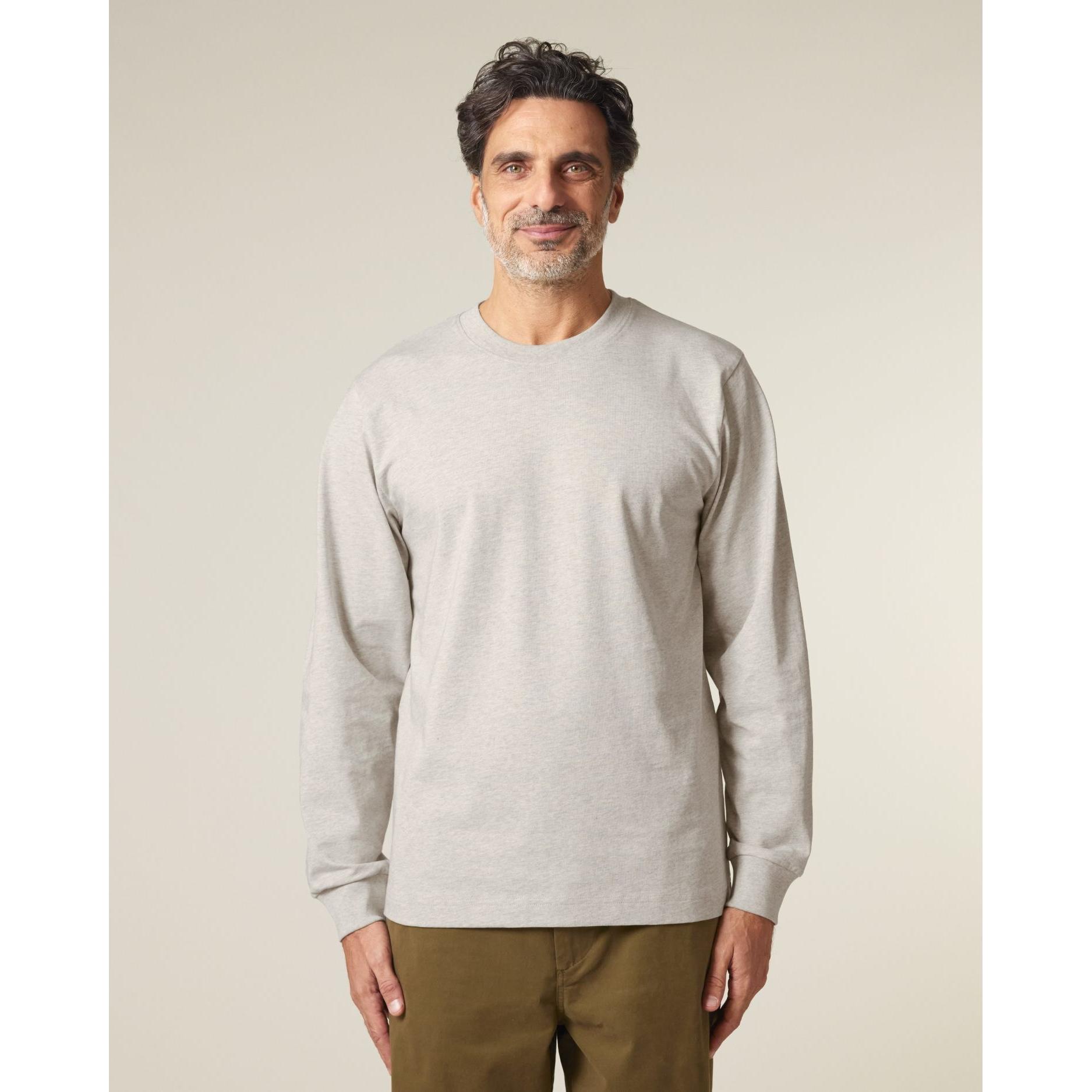 Tricou unisex cu mânecă lungă Freestyler Heather Haze L