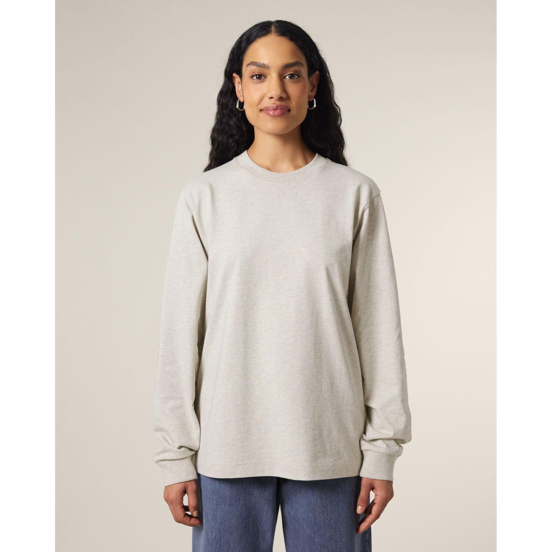 Tricou unisex cu mânecă lungă Freestyler Heather Haze L