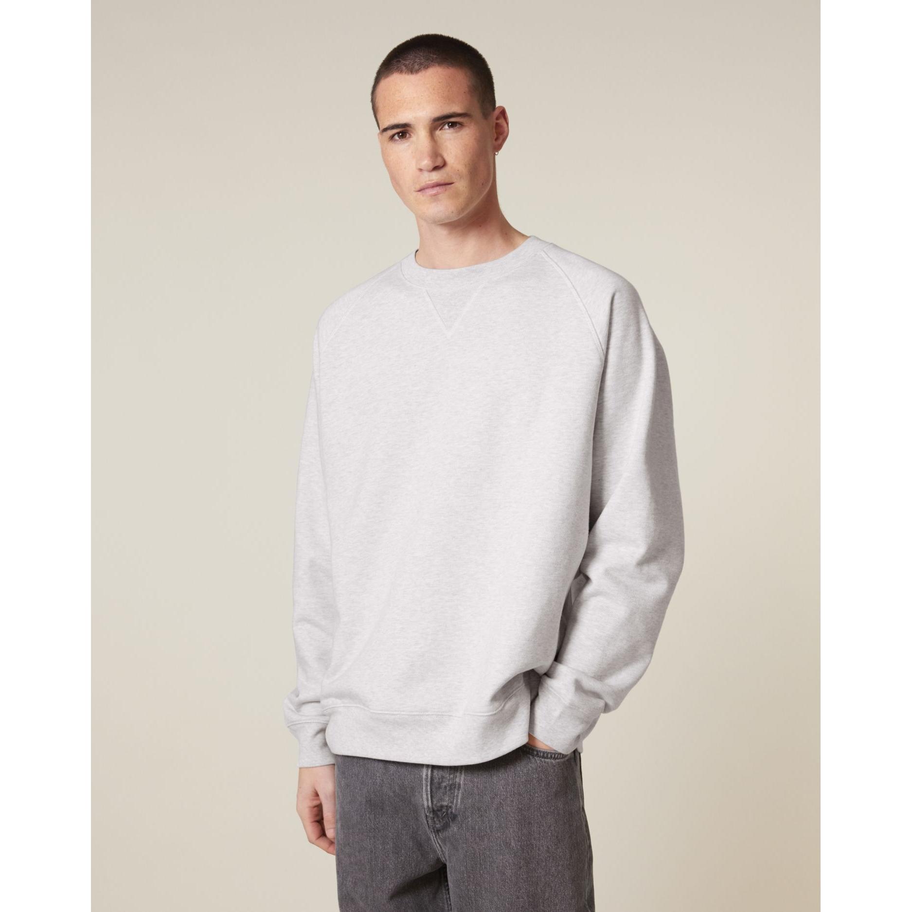 Bluză unisex Knoxer Cool Heather Grey 2XS