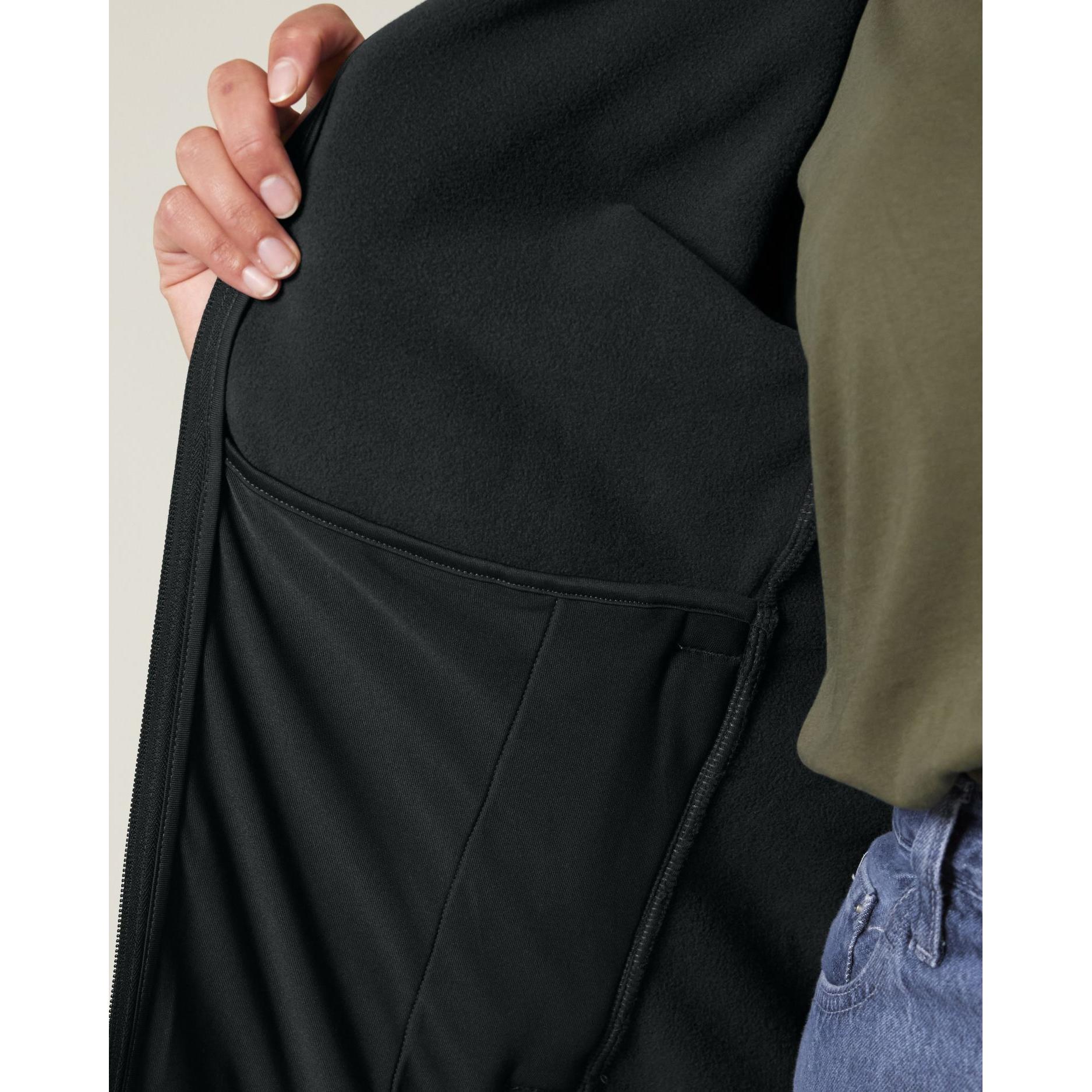 Jachetă ușor matlasată pentru femei Stella Guider Black XS