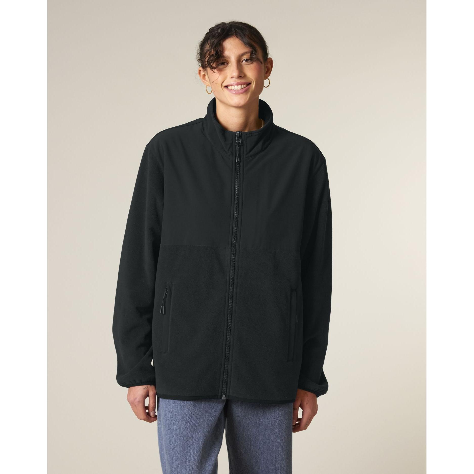 Jachetă necăptușită unisex Trekker Black L