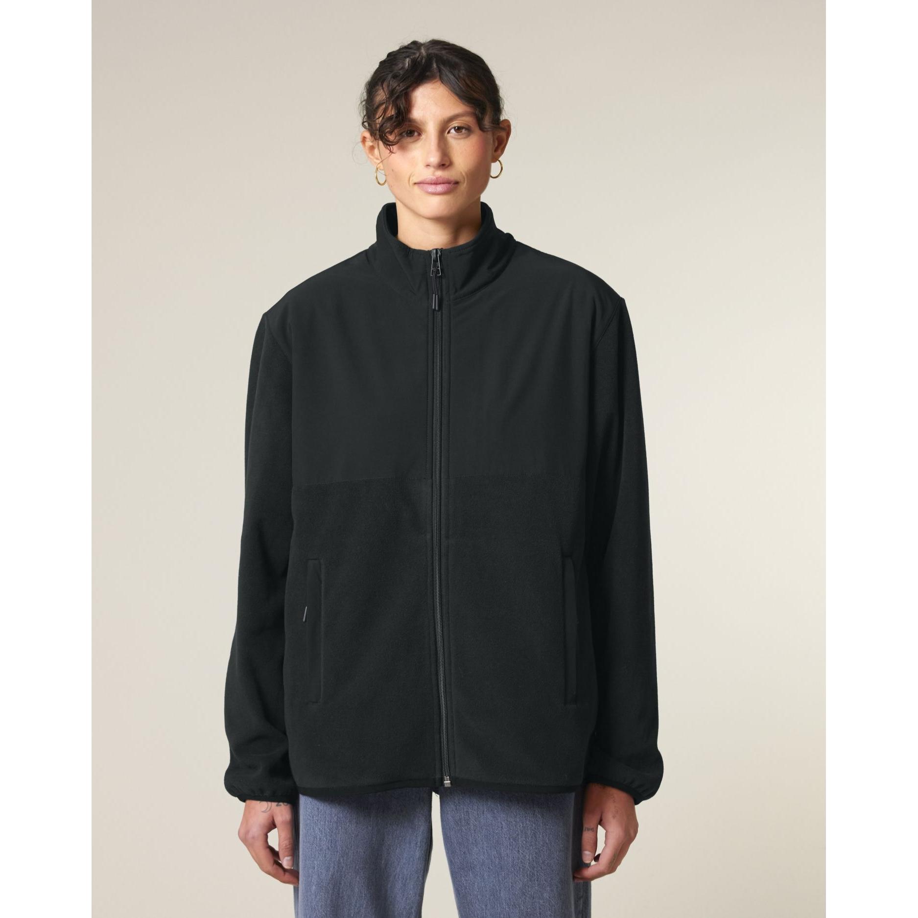 Jachetă necăptușită unisex Trekker Black L