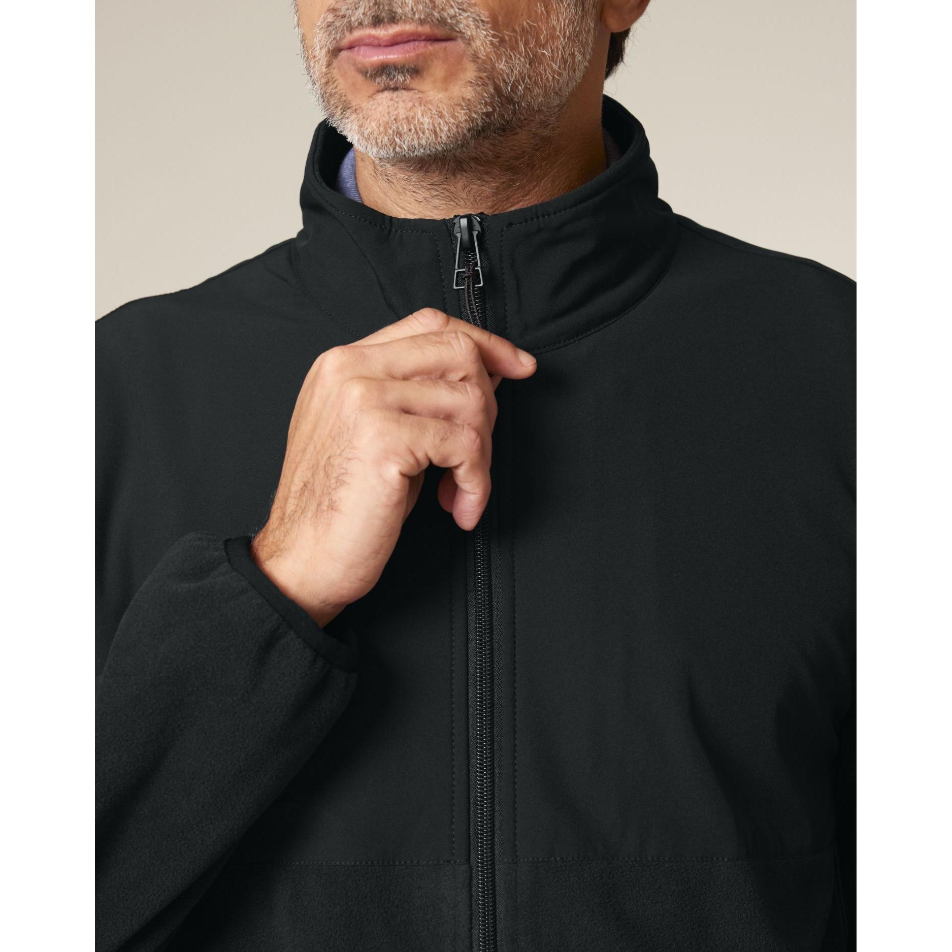 Jachetă necăptușită unisex Trekker Black L