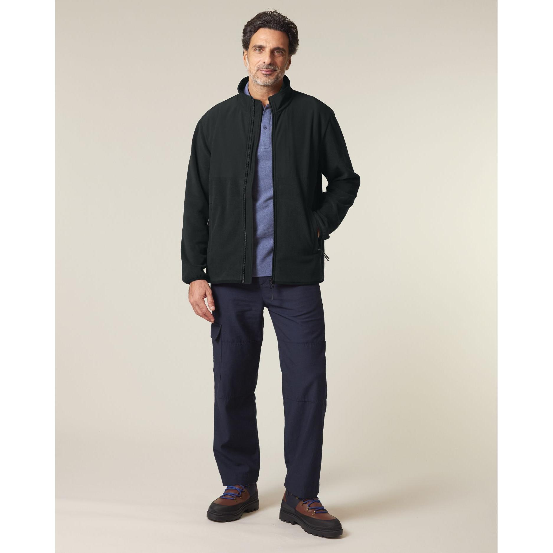 Jachetă necăptușită unisex Trekker Black L