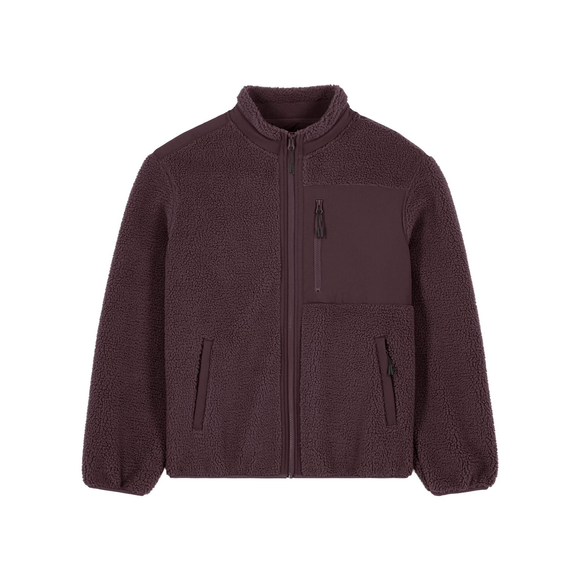 Jachetă necăptușită unisex Brooker Red Brown 3XL
