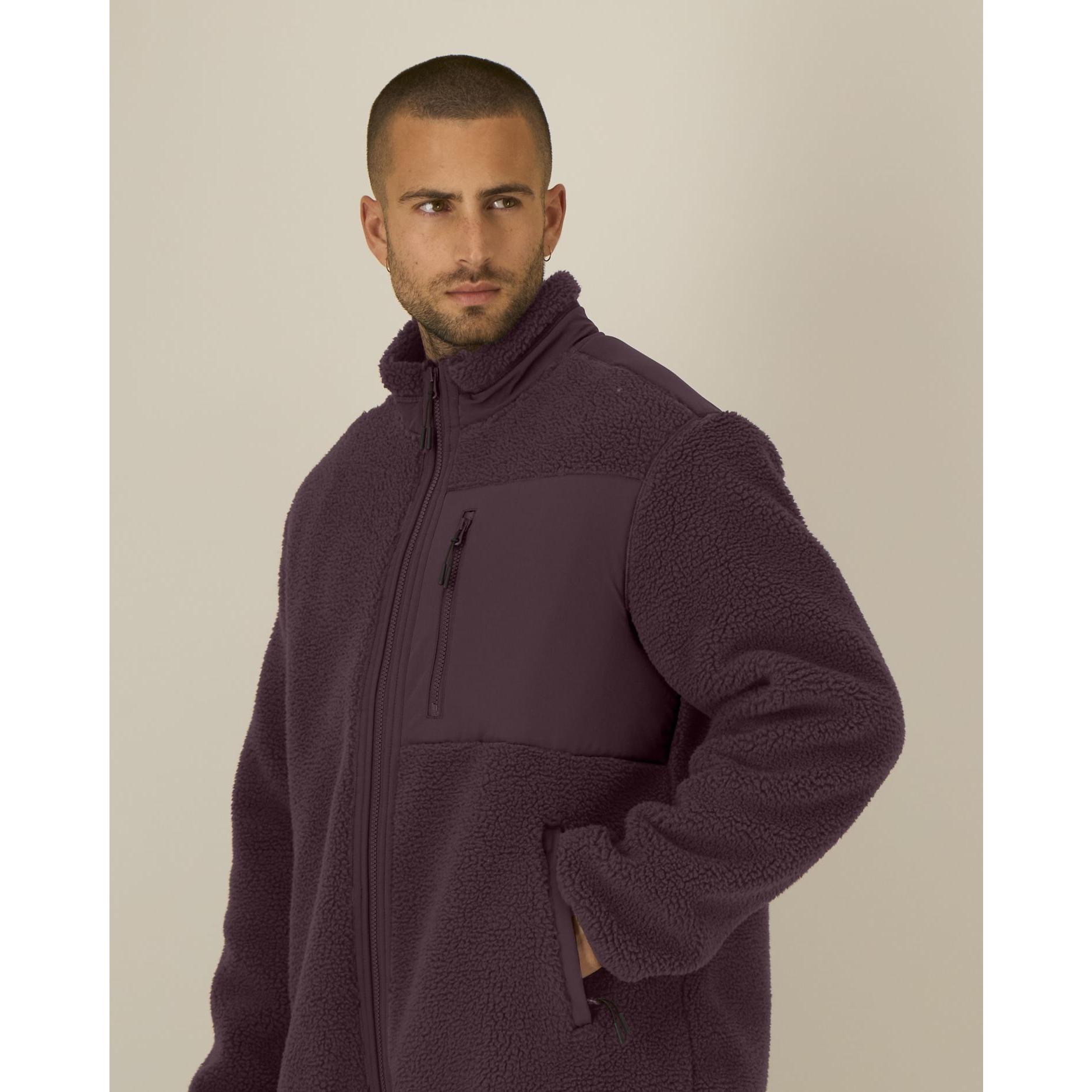 Jachetă necăptușită unisex Brooker Red Brown 3XL