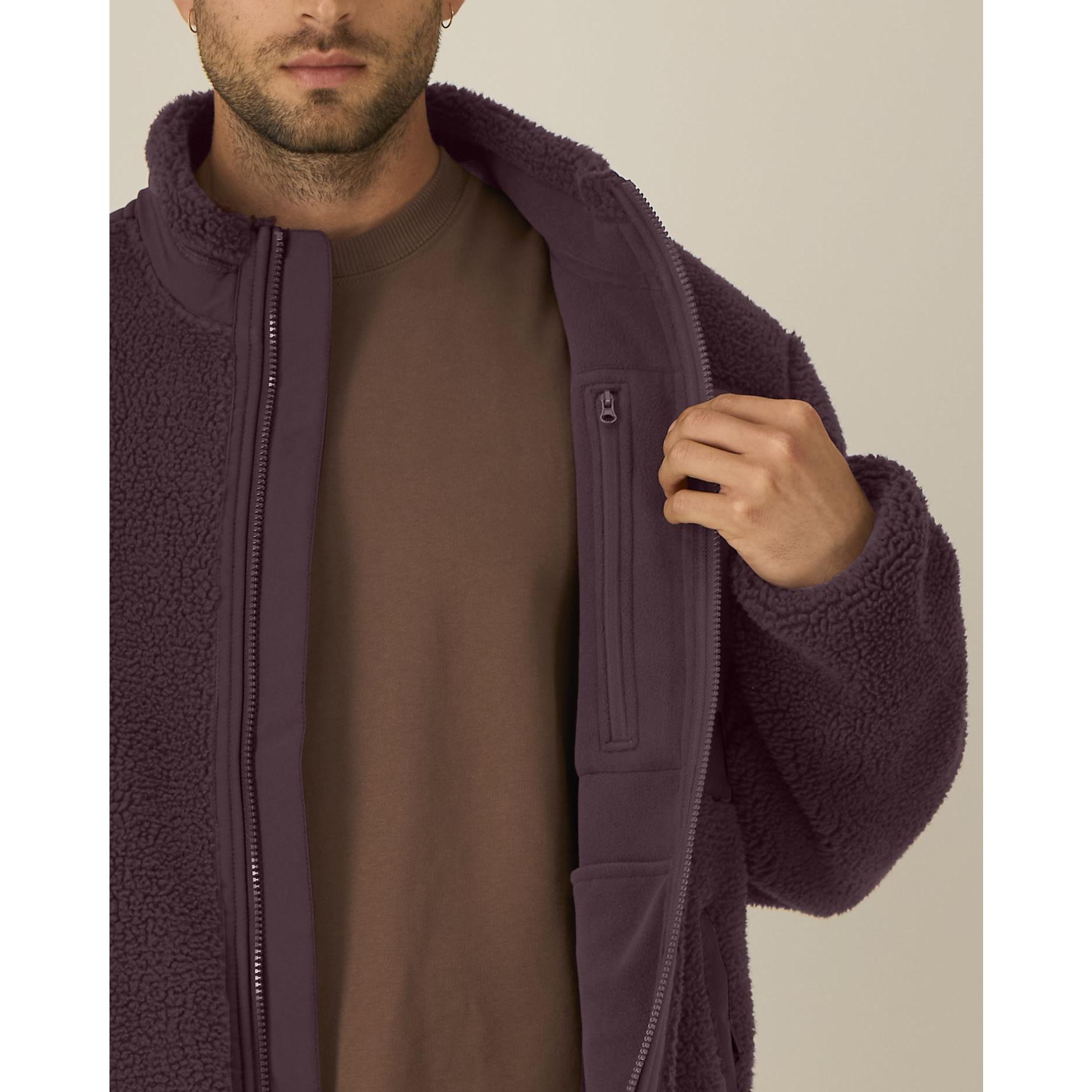 Jachetă necăptușită unisex Brooker Red Brown 3XL