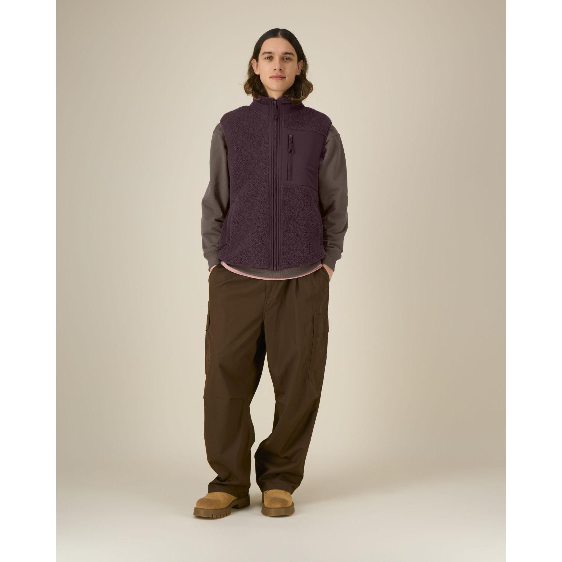 Jachetă necăptușită unisex Liner Red Brown 3XL