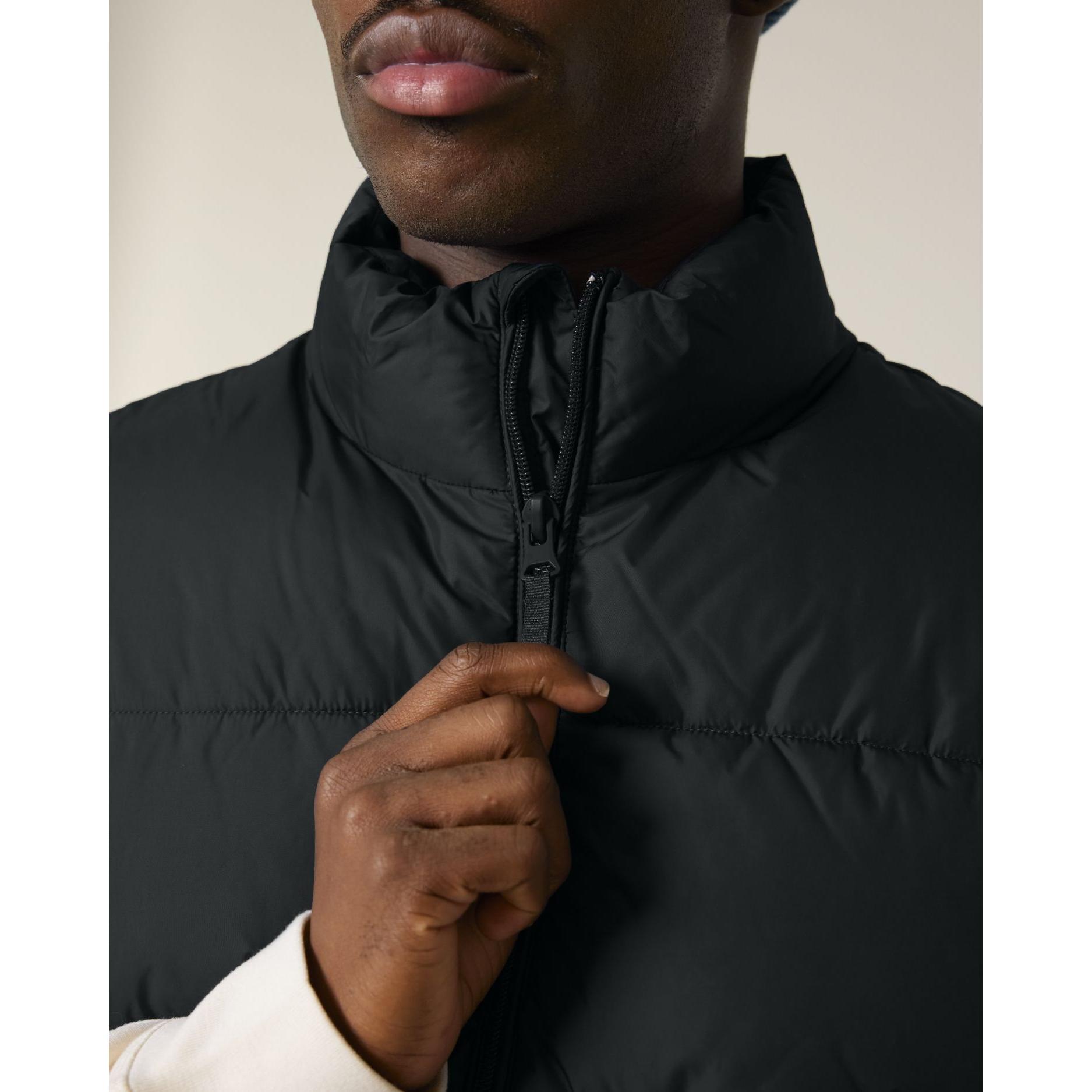Jachetă matlasată unisex Puffer Gilet Black XL