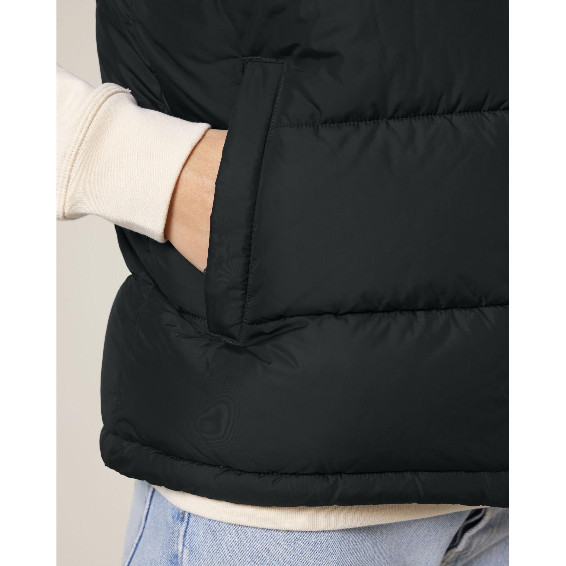 Jachetă matlasată unisex Puffer Gilet Black XL