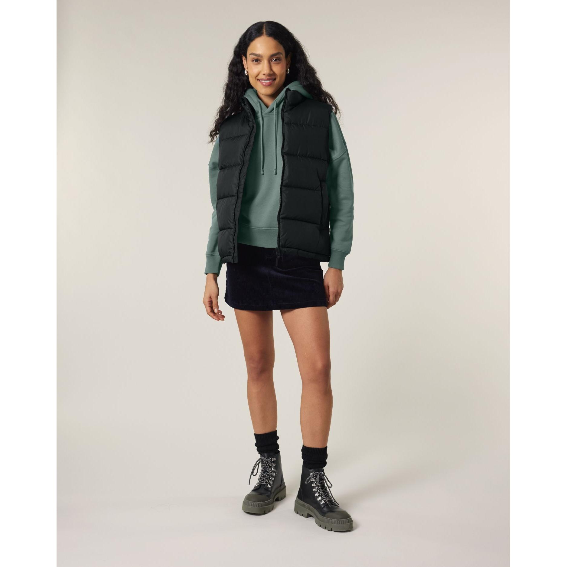 Jachetă matlasată unisex Puffer Gilet Black XL