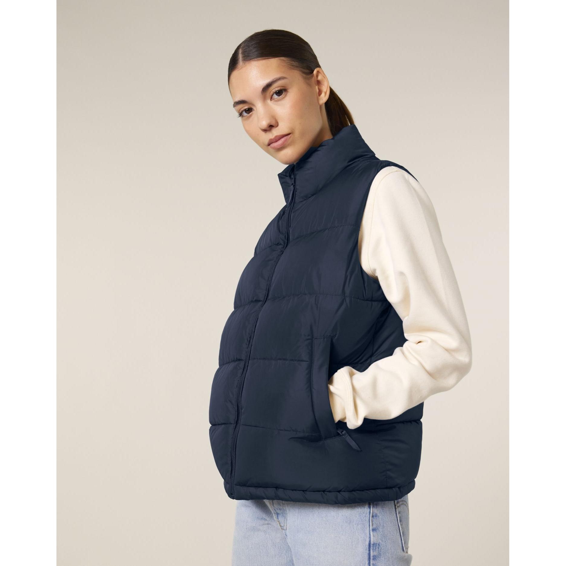 Jachetă matlasată unisex Puffer Gilet French Navy XXL
