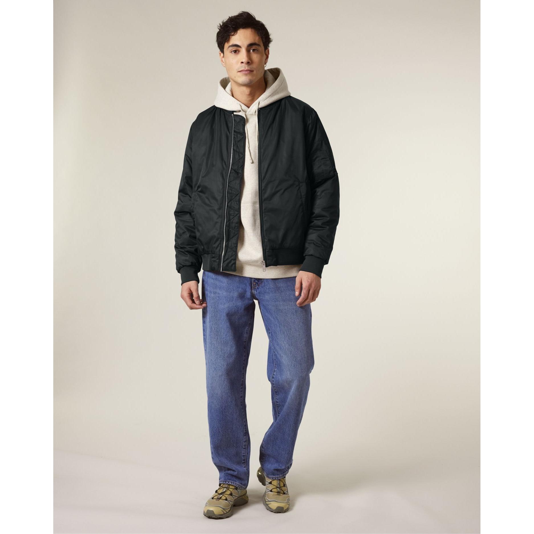 Jachetă ușor matlasată unisex Bomber 2.0 Black L