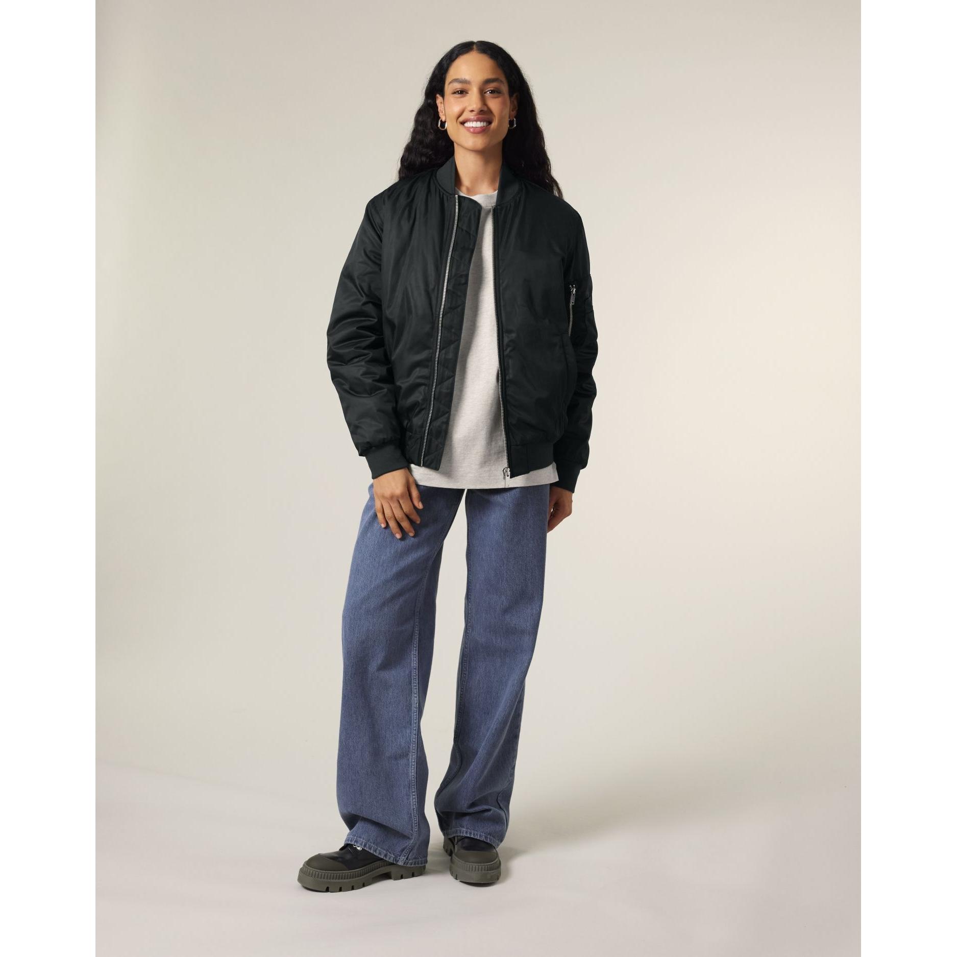 Jachetă ușor matlasată unisex Bomber 2.0 Black L