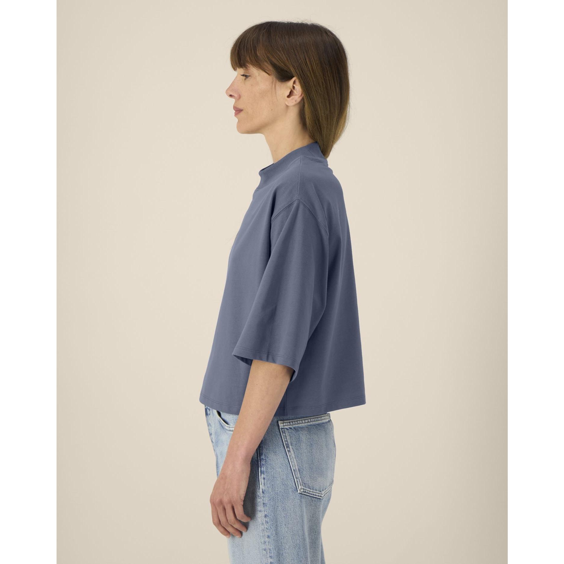 Tricouri pentru femei Stella Raya Blue Grey XS