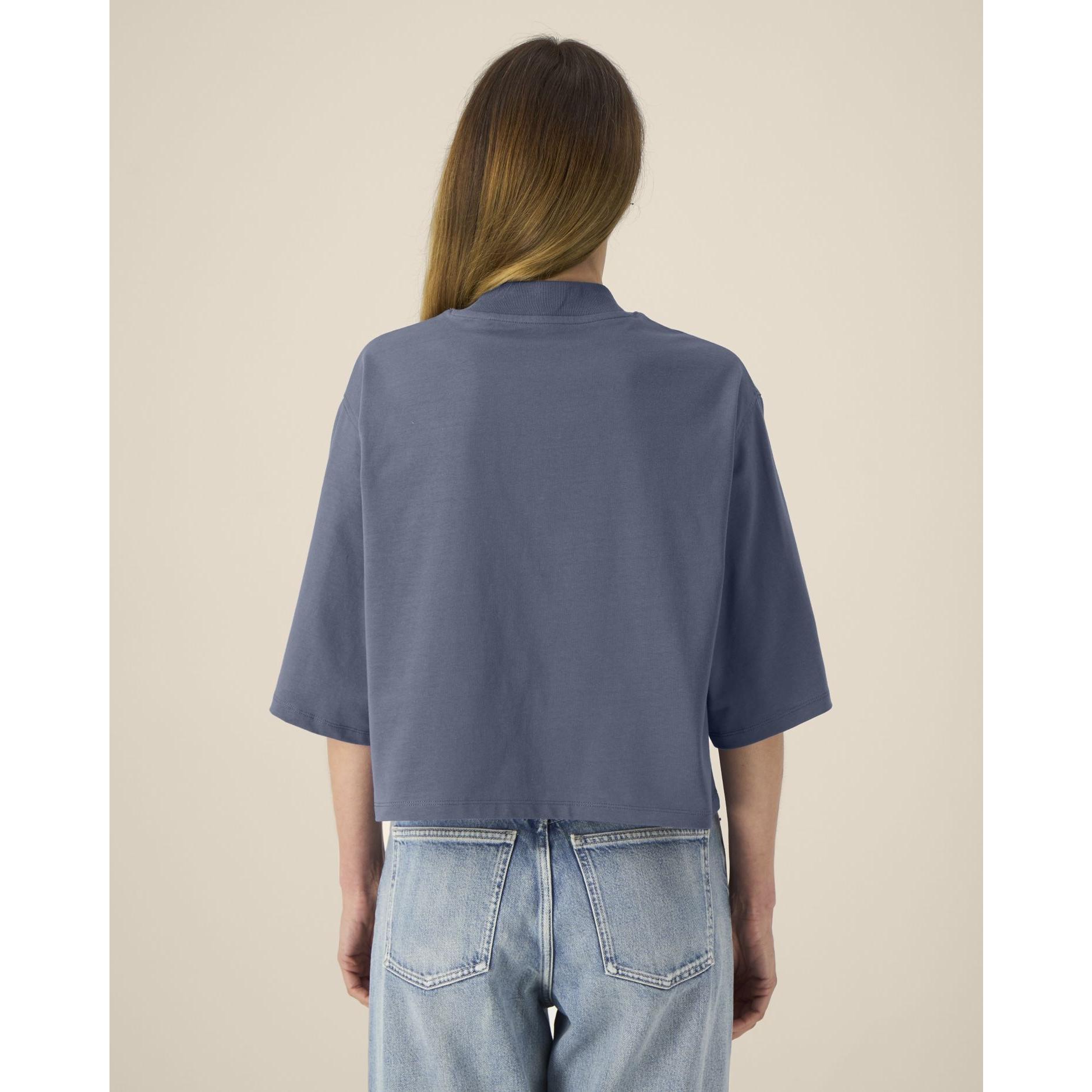 Tricouri pentru femei Stella Raya Blue Grey XS