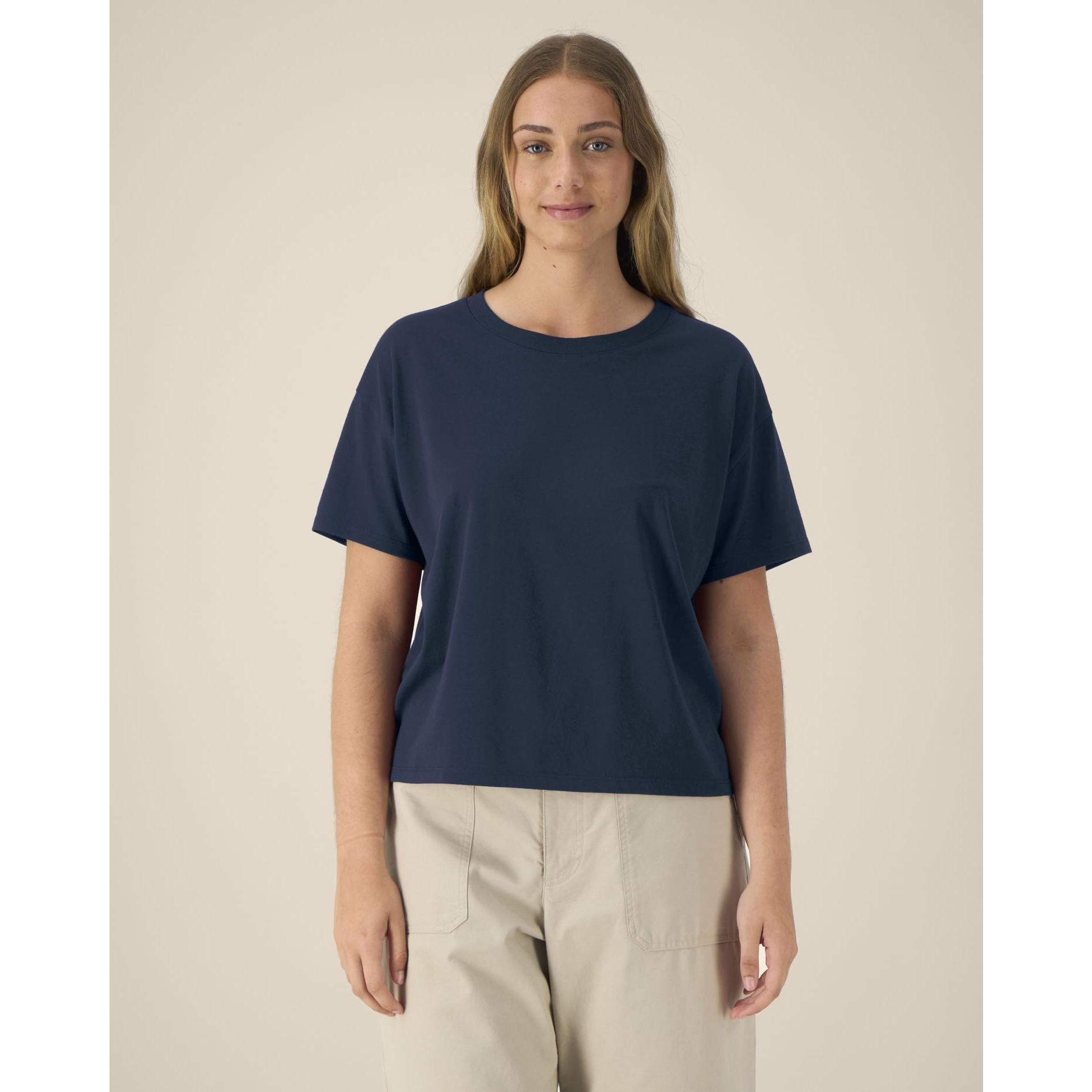Tricouri pentru femei Stella Etta French Navy XL
