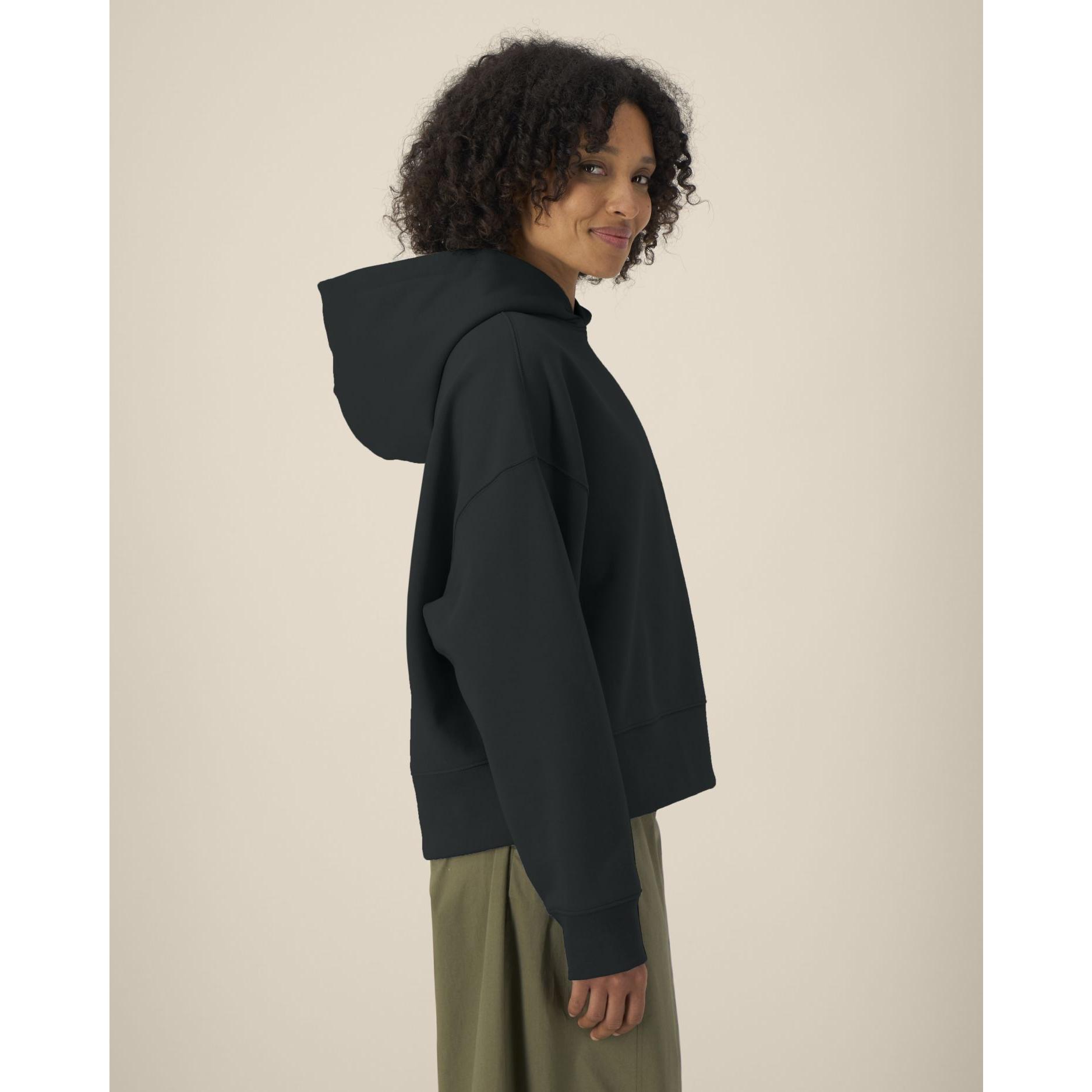 Hanorac cu glugă unisex Voicer Black 3XL