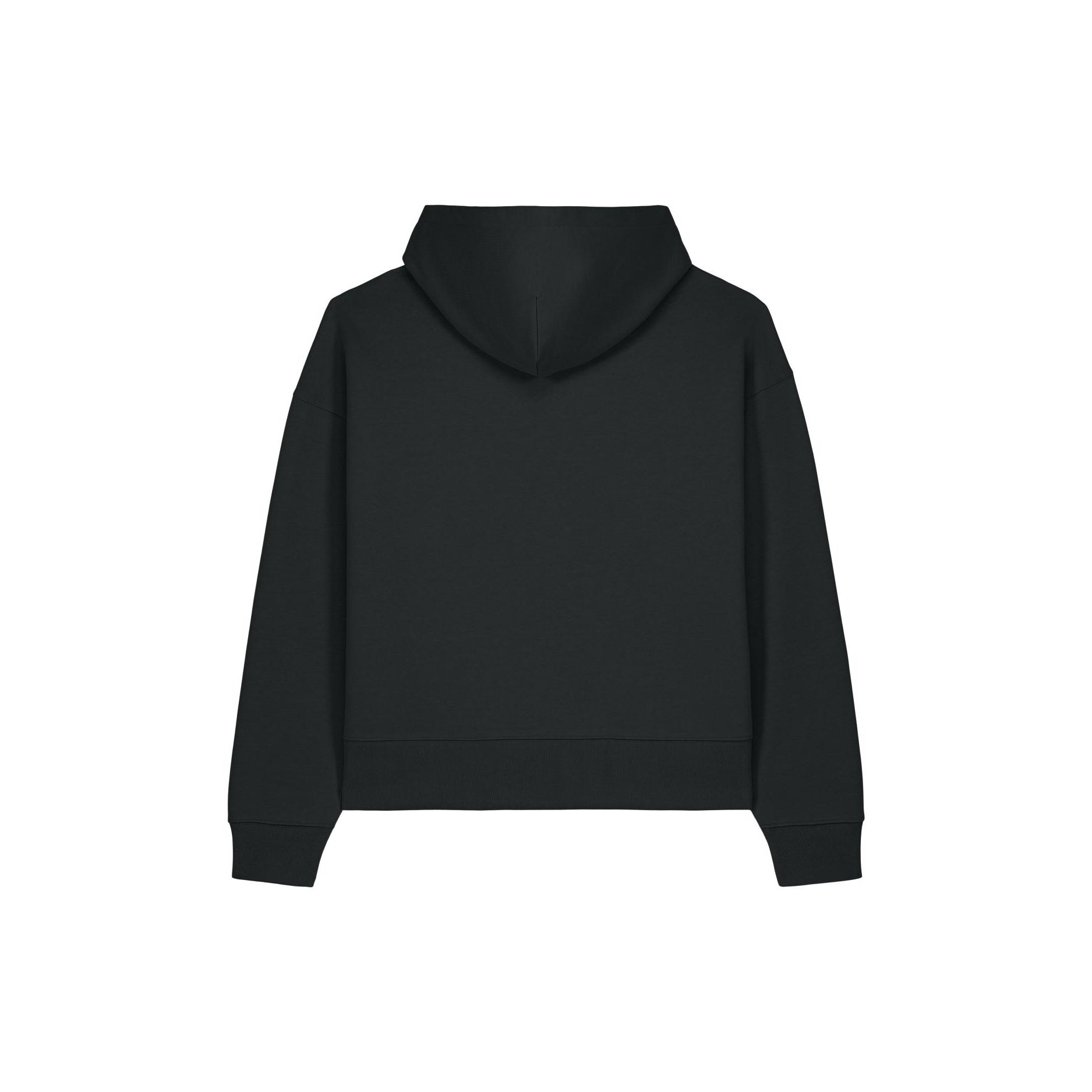 Hanorac cu glugă unisex Voicer Black 3XL