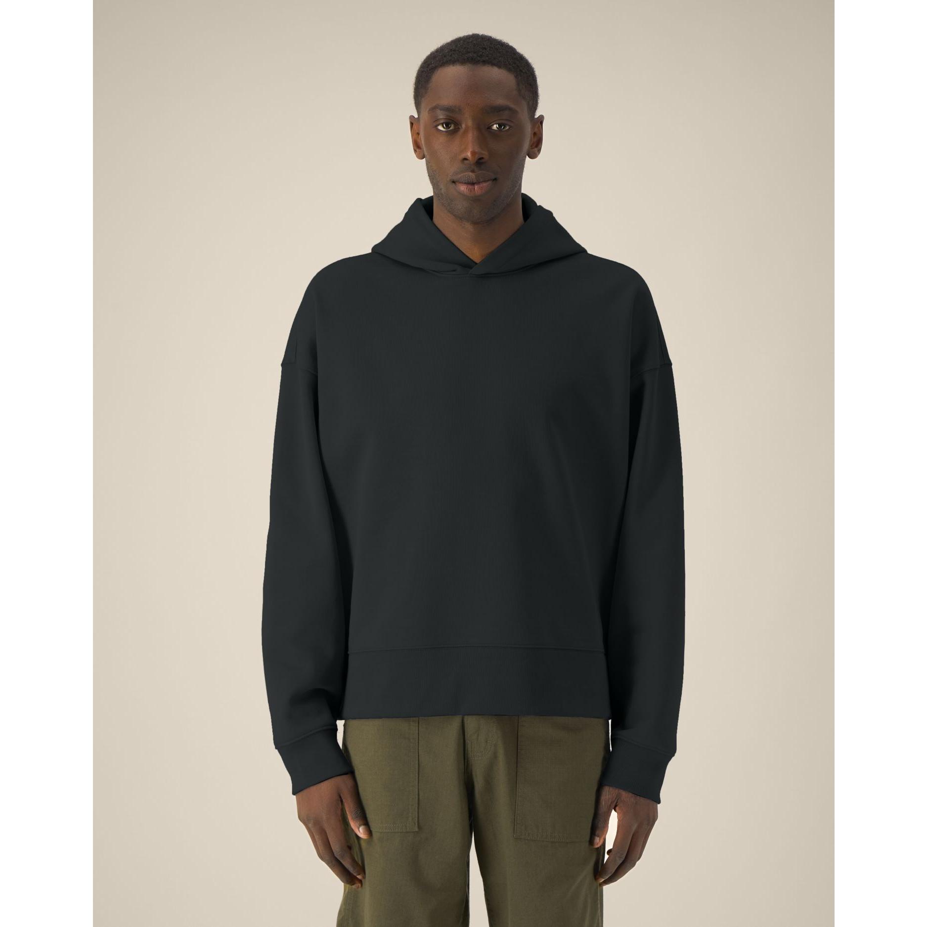 Hanorac cu glugă unisex Voicer Black 3XL