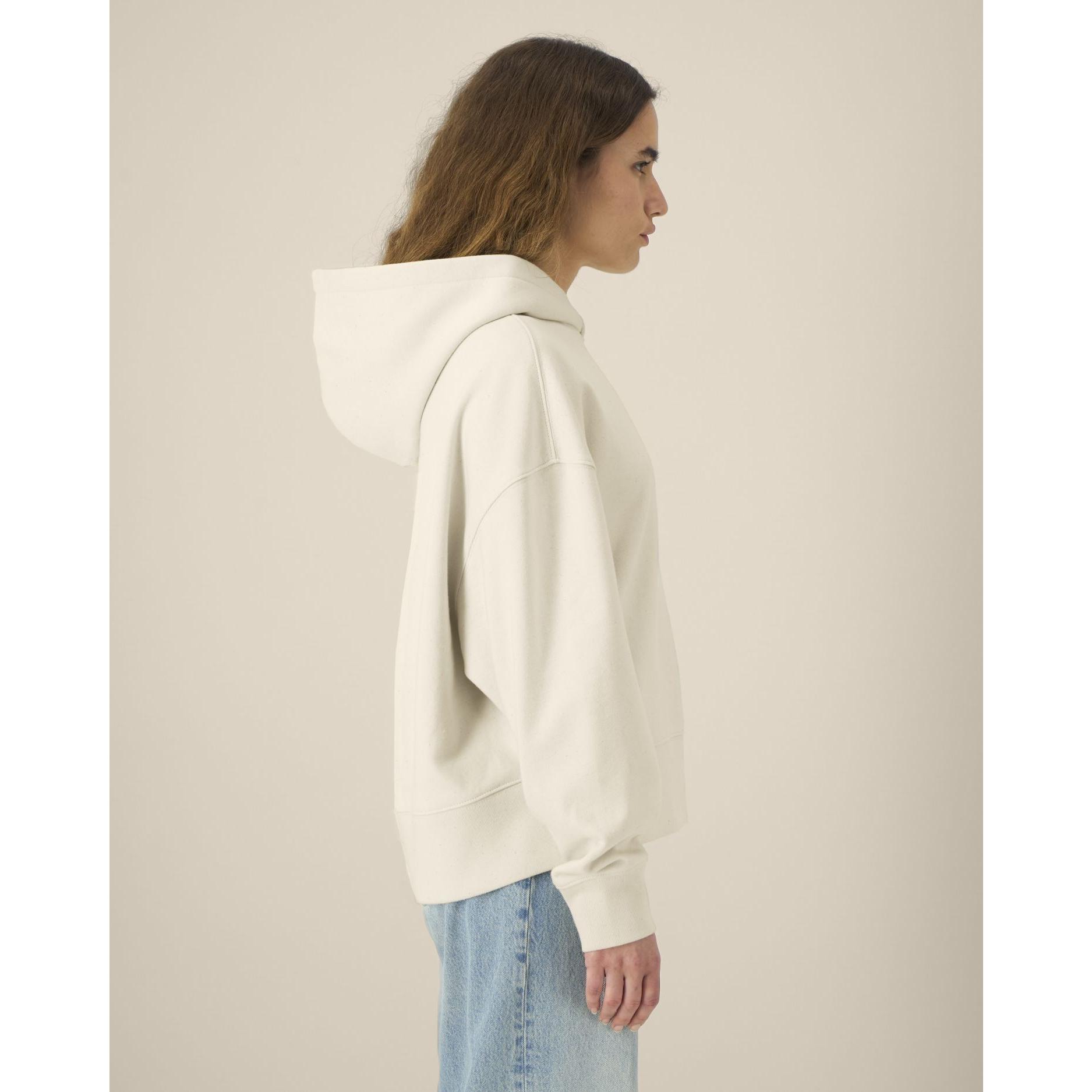 Hanorac cu glugă unisex Voicer Natural Raw M