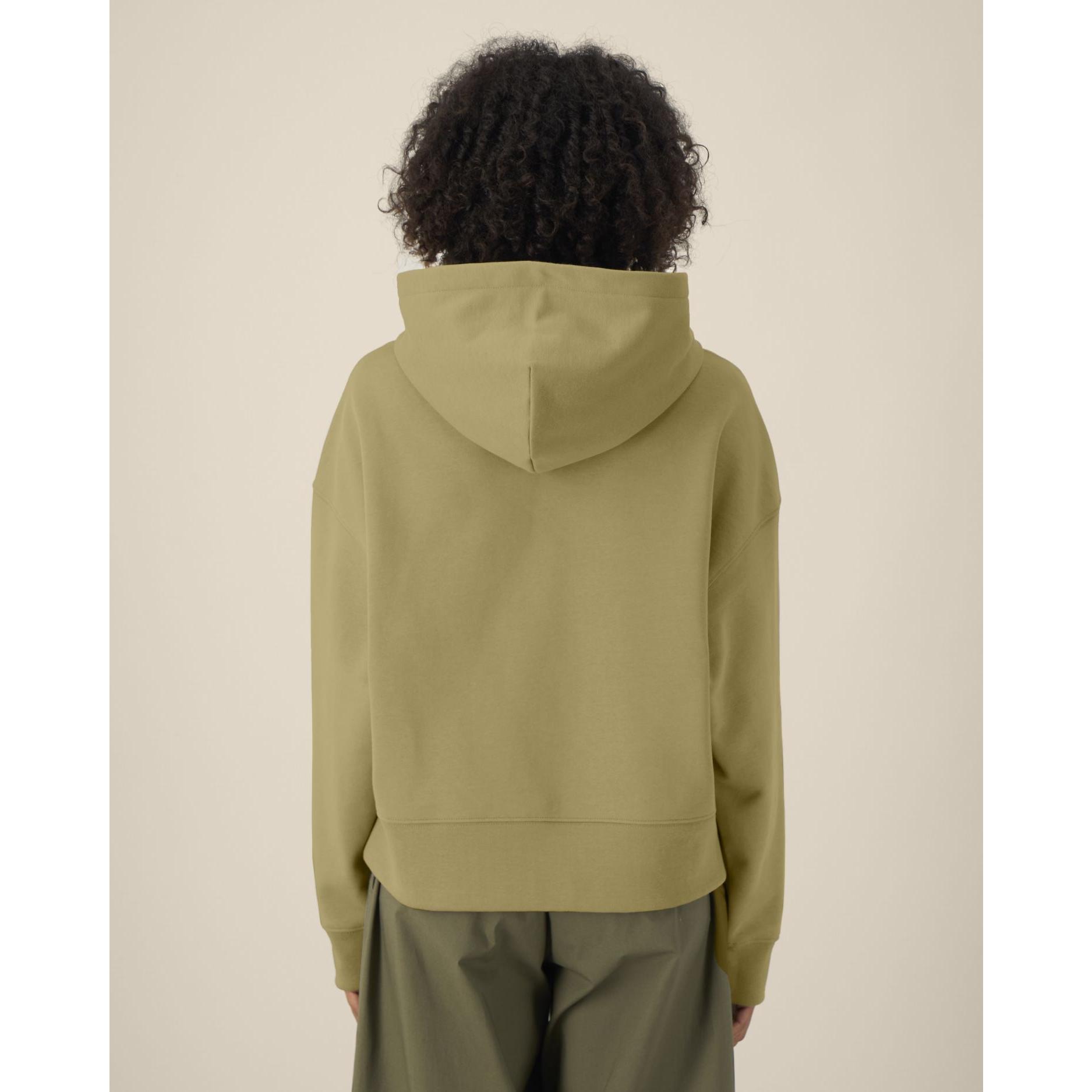 Hanorac cu glugă unisex Voicer Faded Olive M