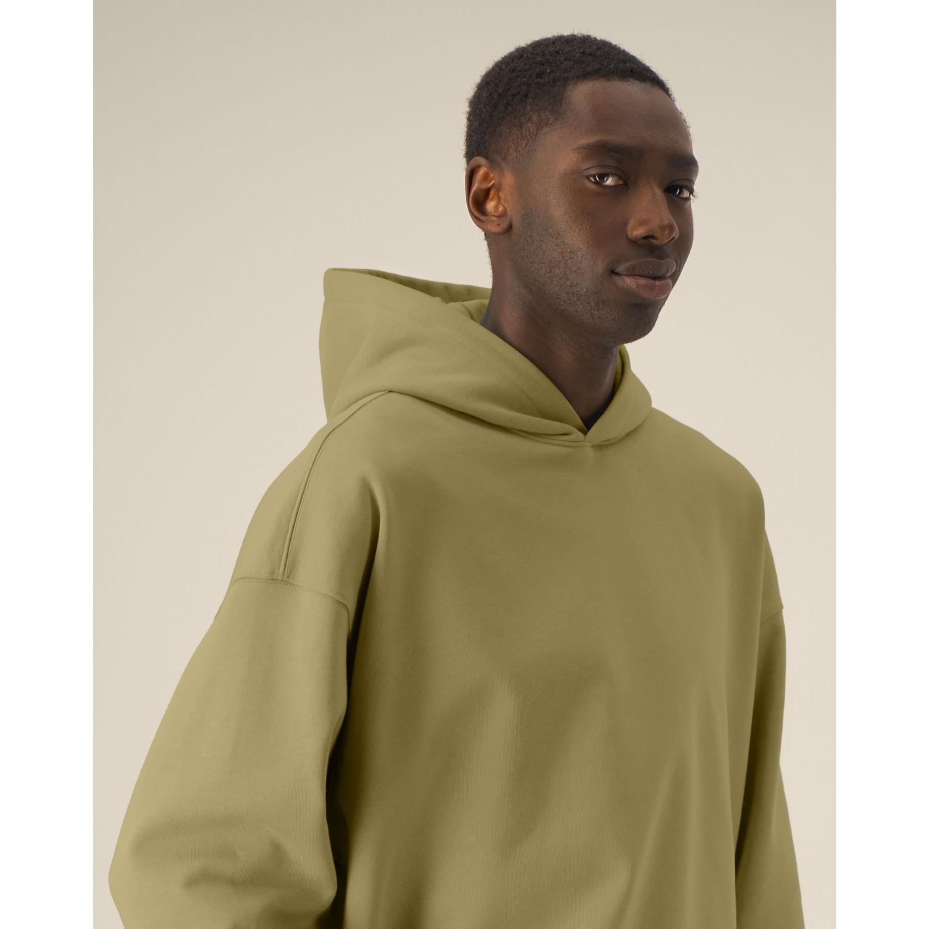 Hanorac cu glugă unisex Voicer Faded Olive M