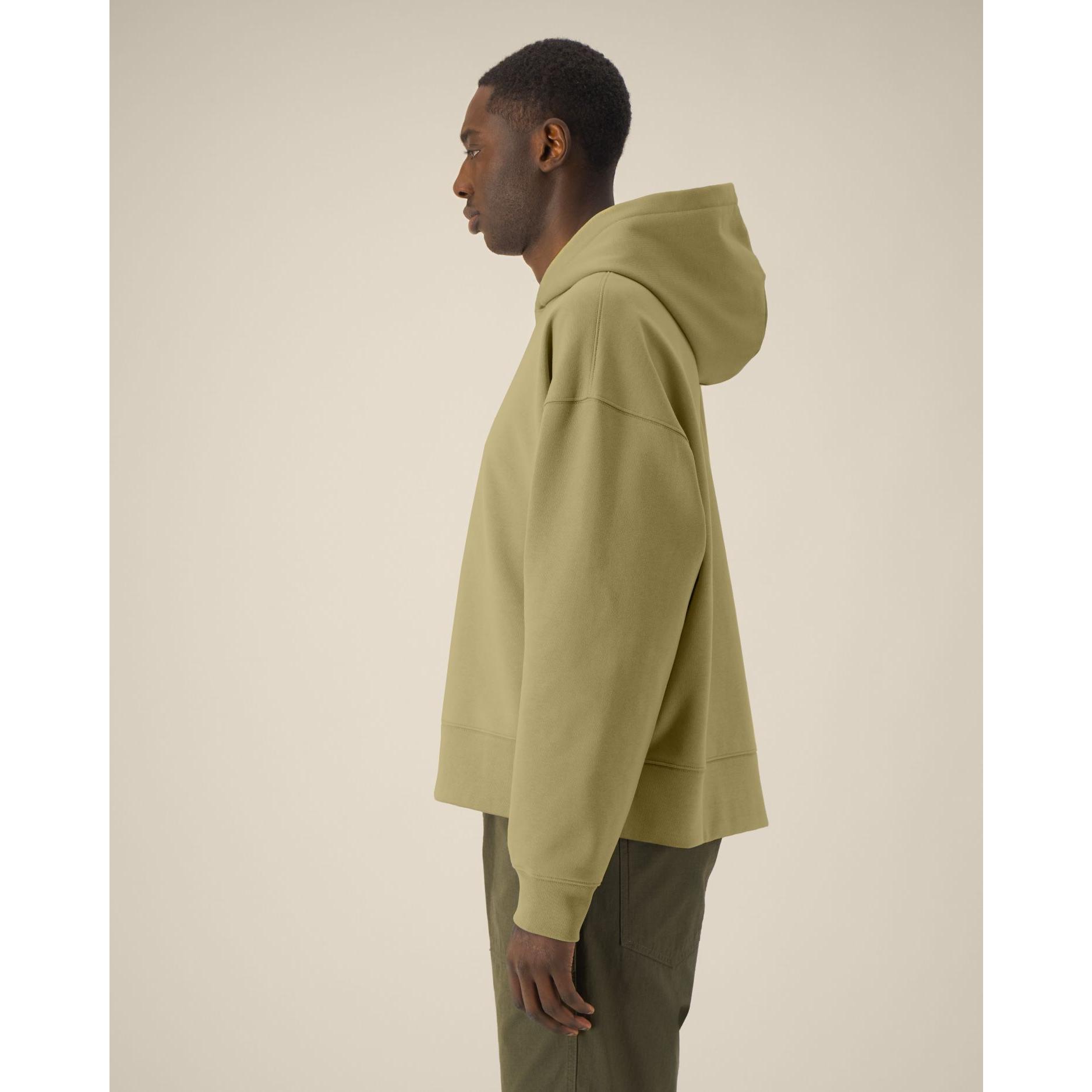 Hanorac cu glugă unisex Voicer Faded Olive M