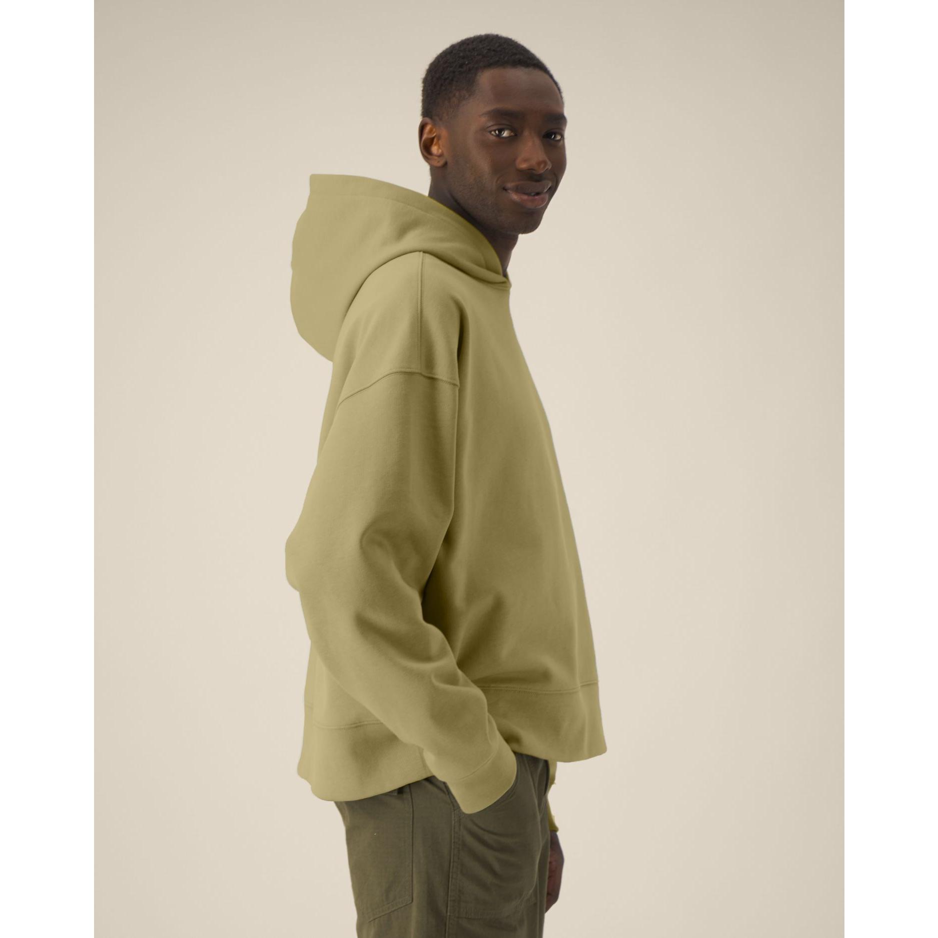 Hanorac cu glugă unisex Voicer Faded Olive M