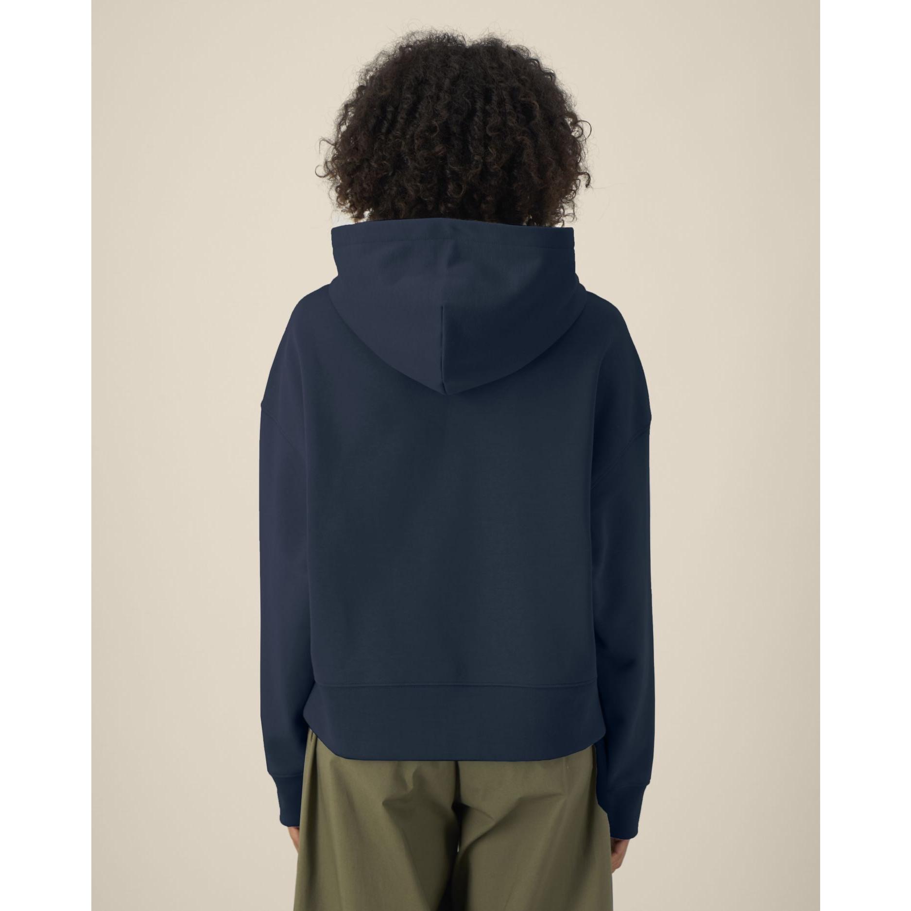 Hanorac cu glugă unisex Voicer French Navy M