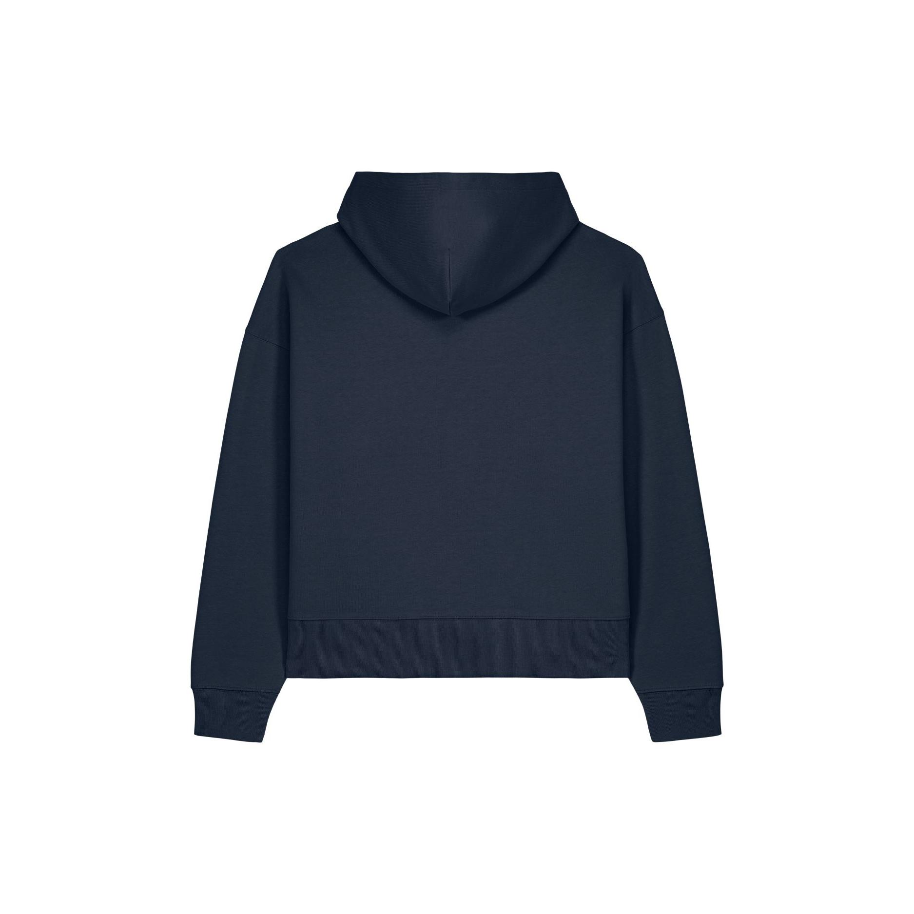 Hanorac cu glugă unisex Voicer French Navy M