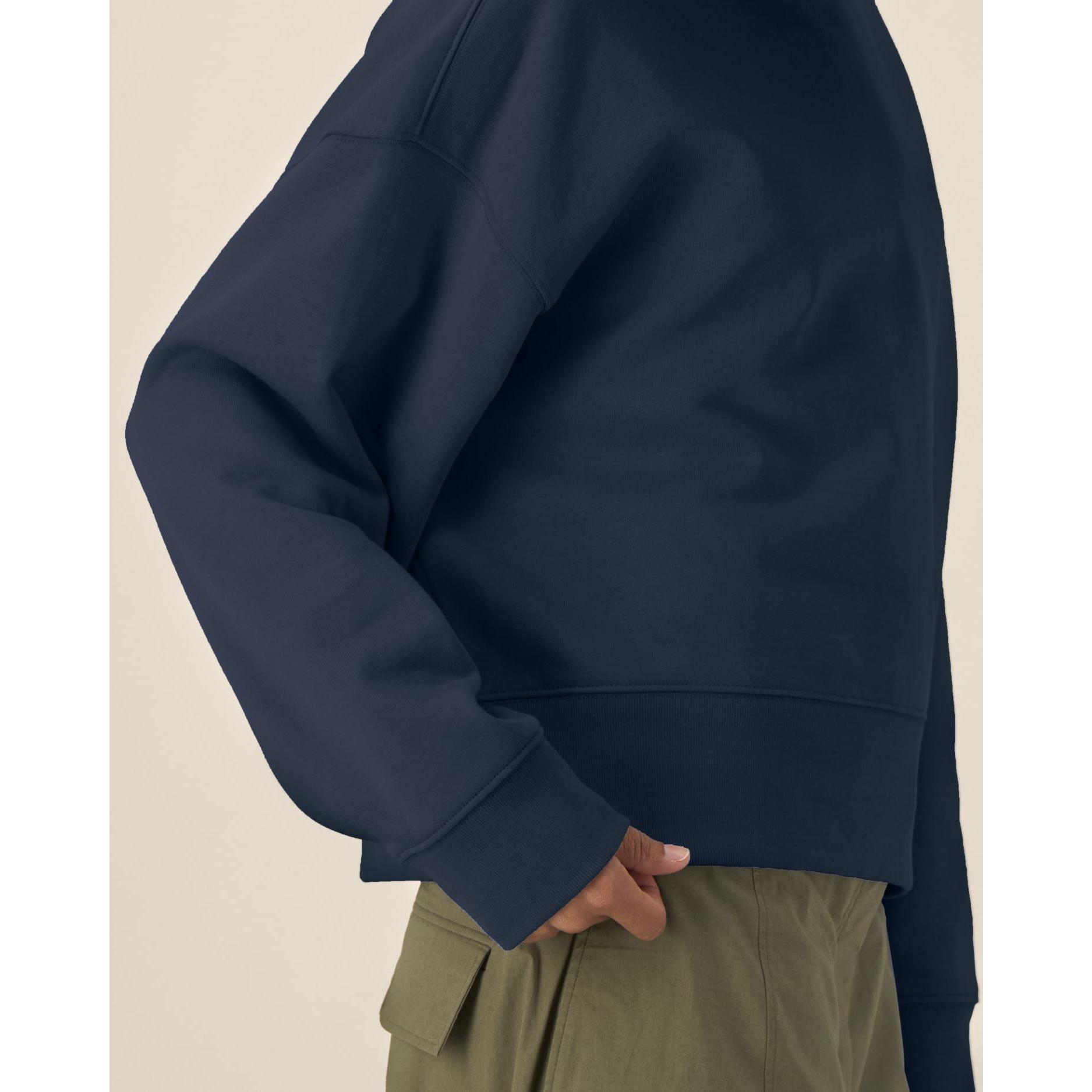 Hanorac cu glugă unisex Voicer French Navy M