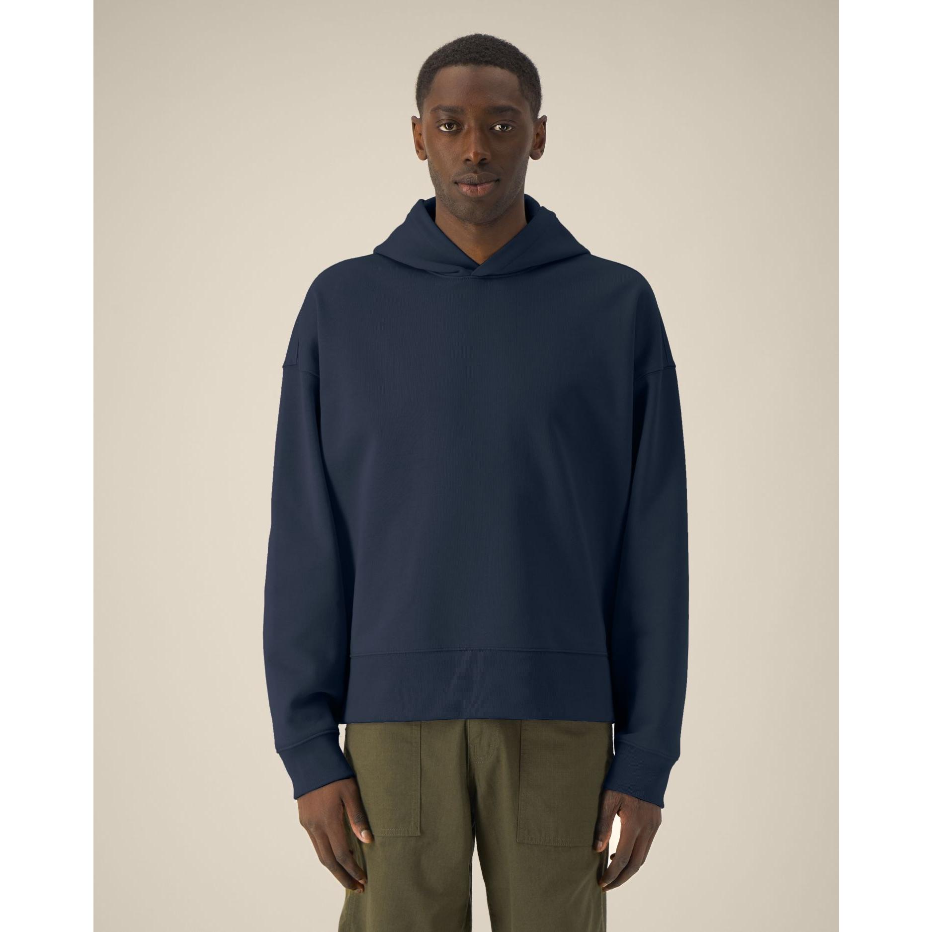 Hanorac cu glugă unisex Voicer French Navy M