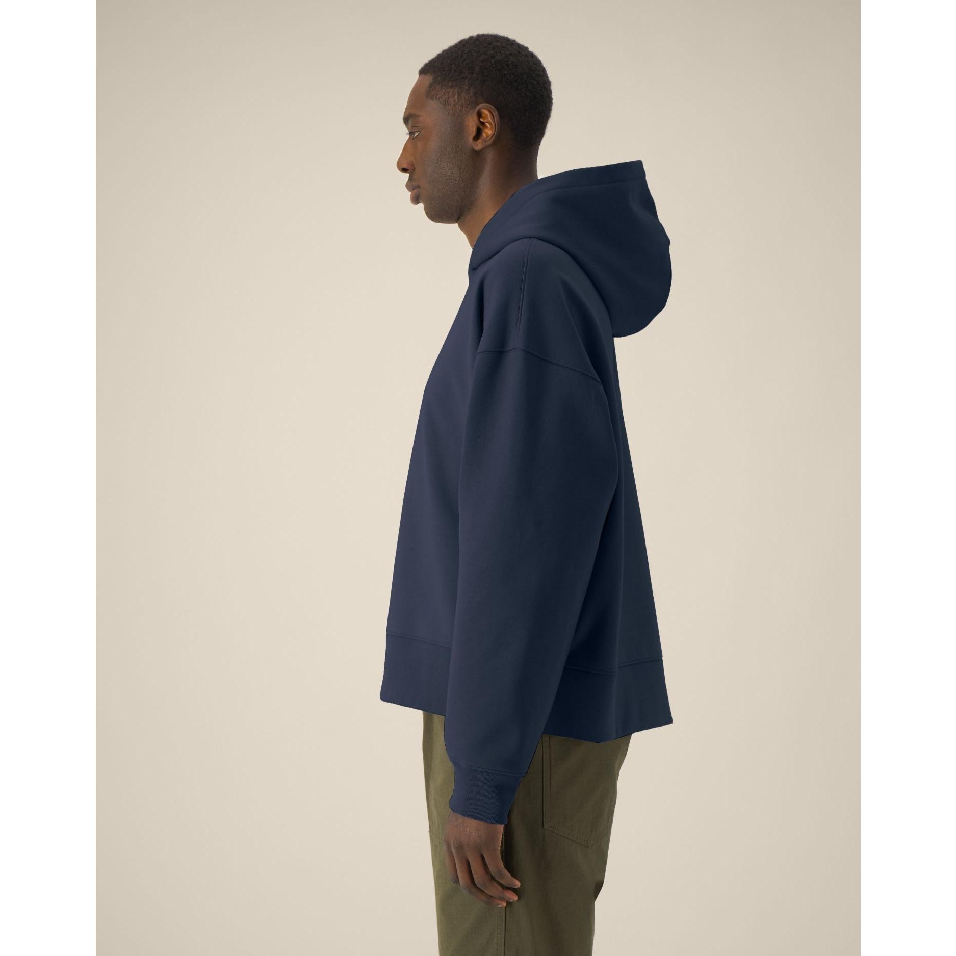 Hanorac cu glugă unisex Voicer French Navy M