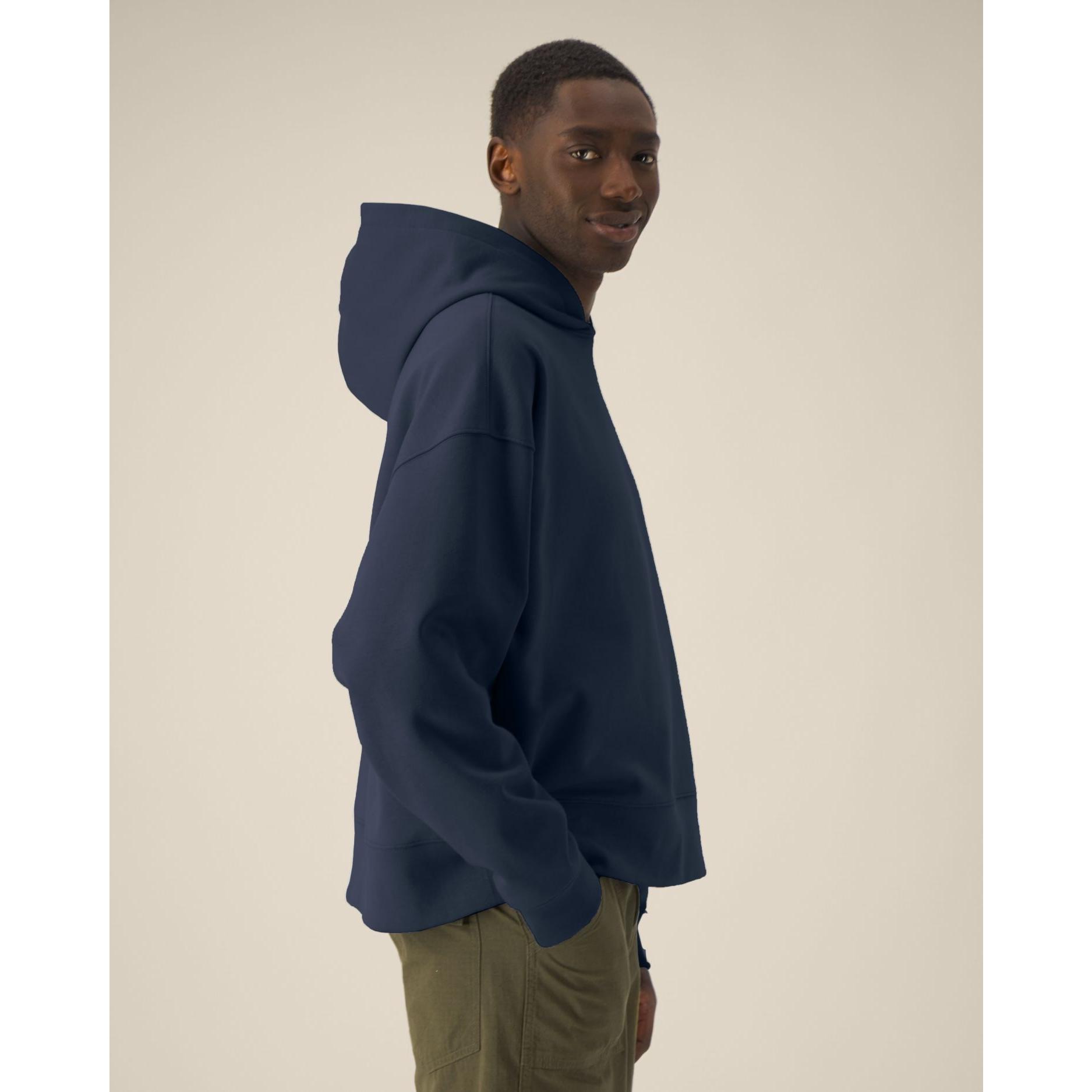 Hanorac cu glugă unisex Voicer French Navy M