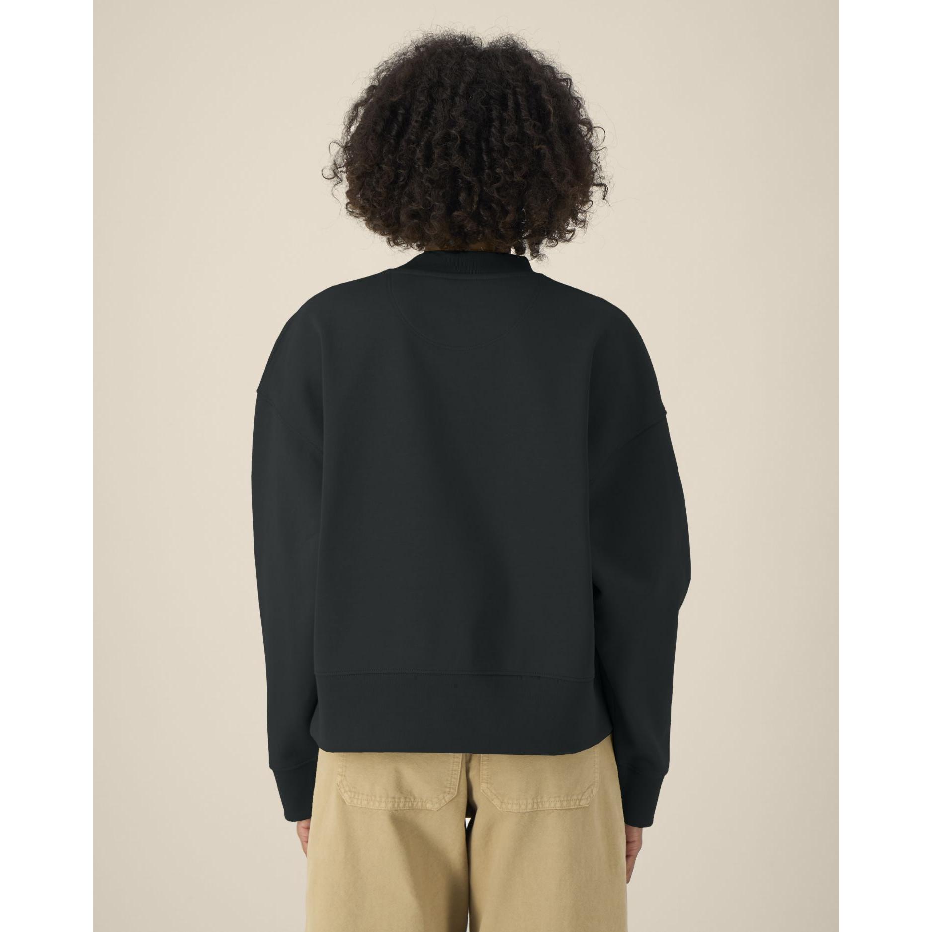 Hanorac la baza gâtului unisex Ryler Black L