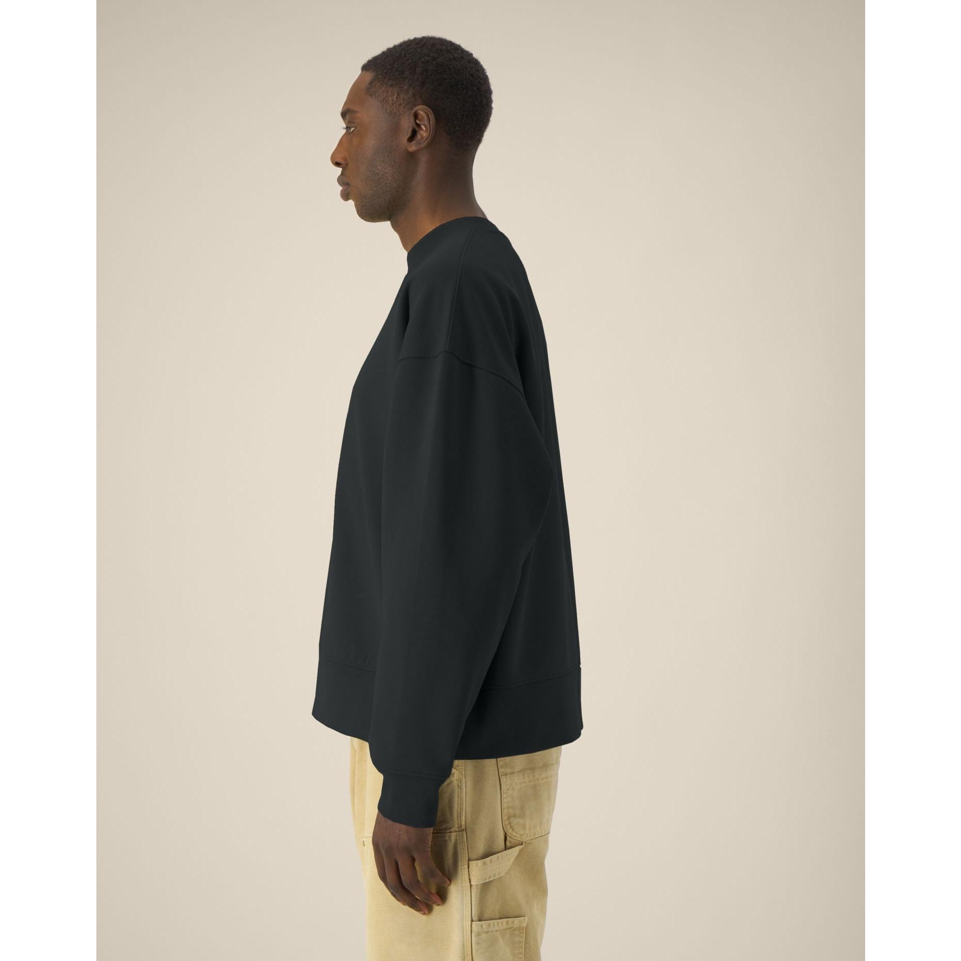 Hanorac la baza gâtului unisex Ryler Black L