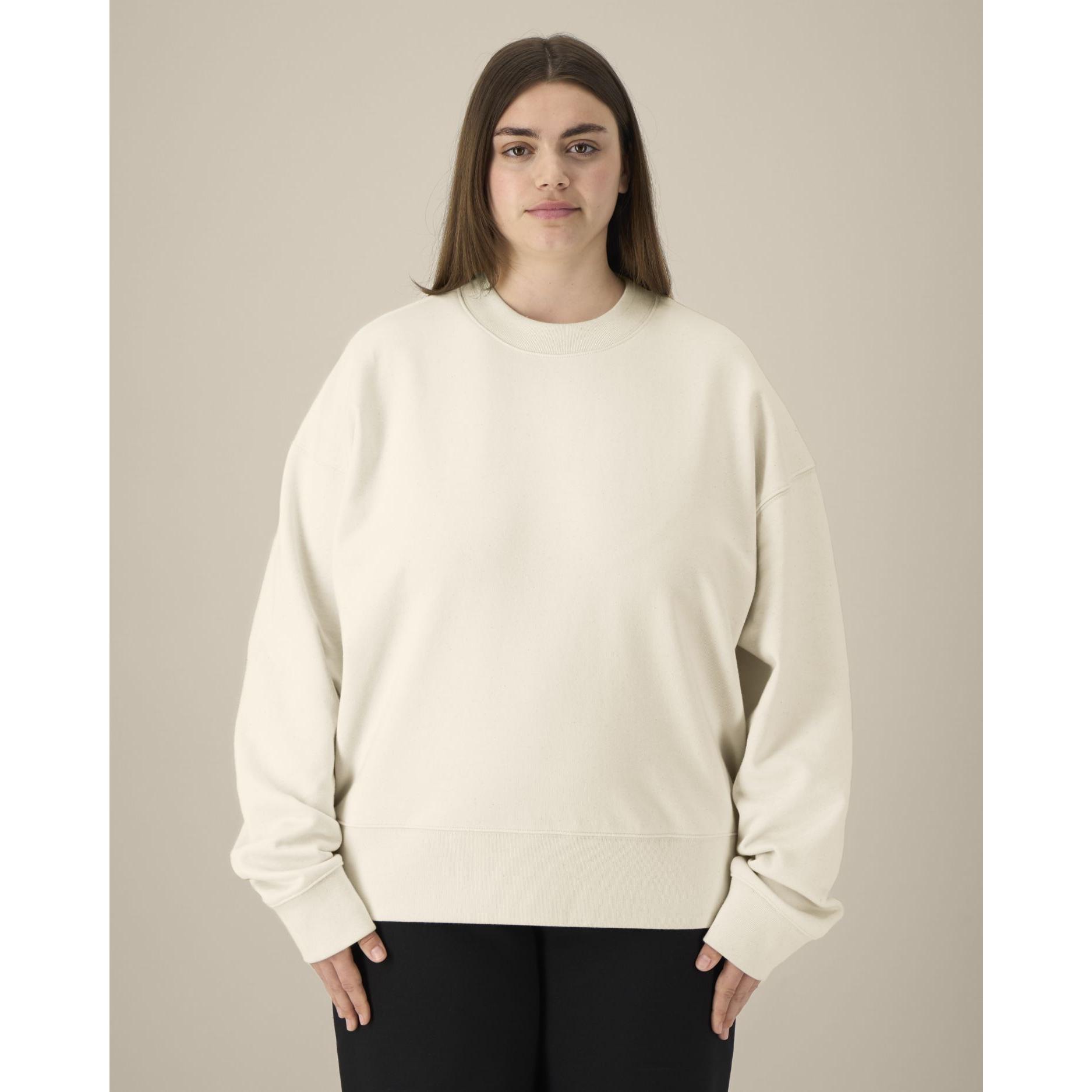Hanorac la baza gâtului unisex Ryler Natural Raw XS