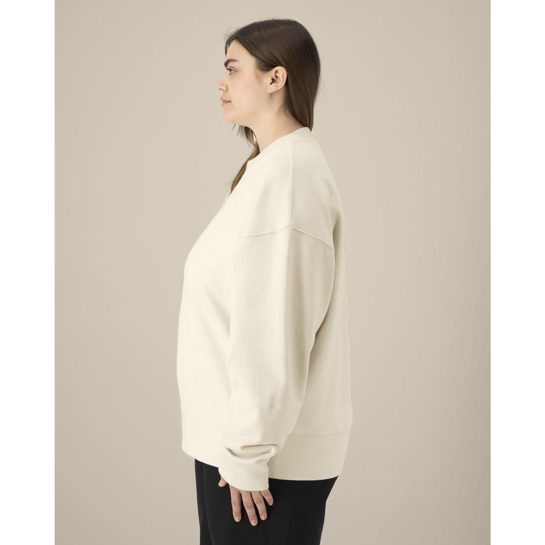 Hanorac la baza gâtului unisex Ryler Natural Raw XS