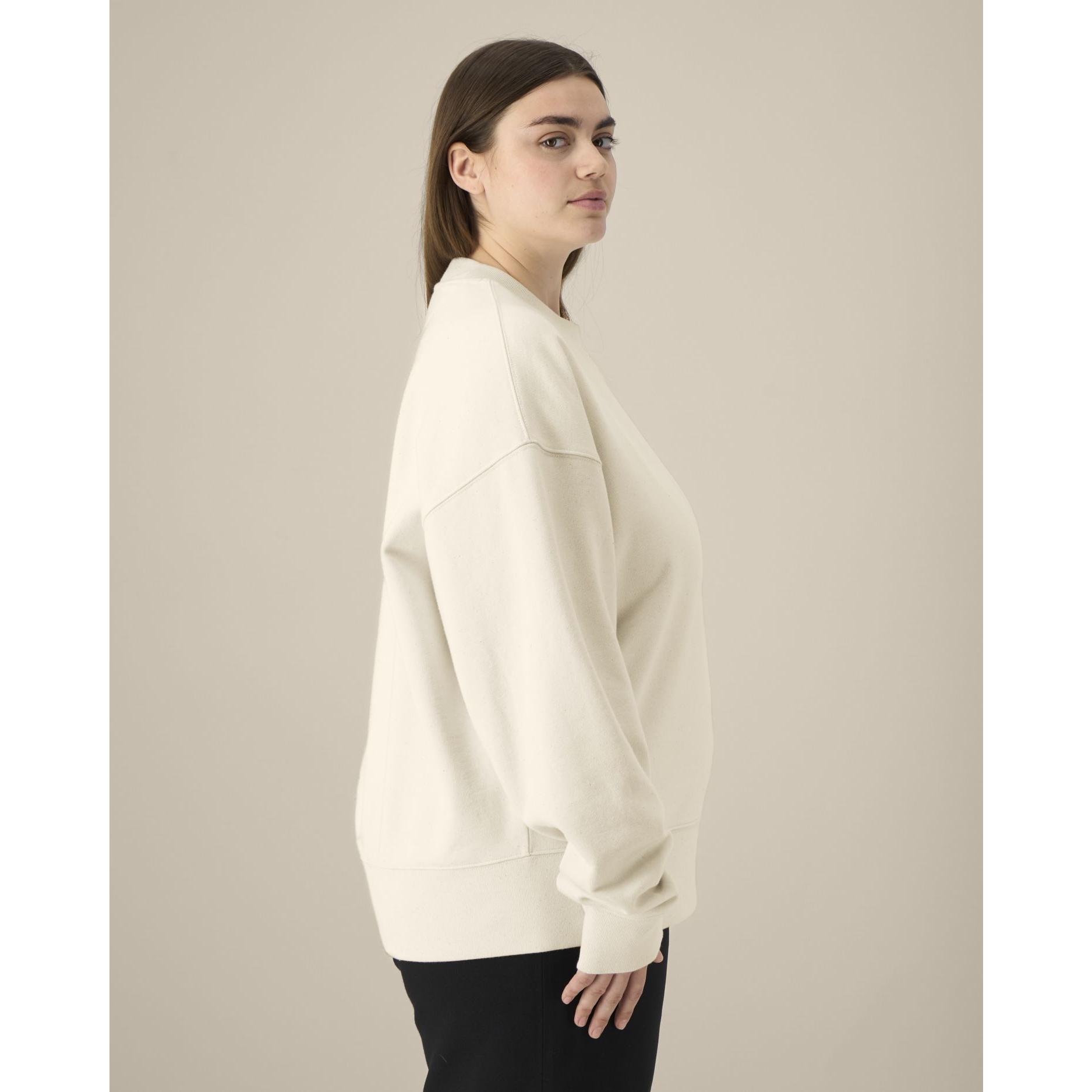 Hanorac la baza gâtului unisex Ryler Natural Raw XS