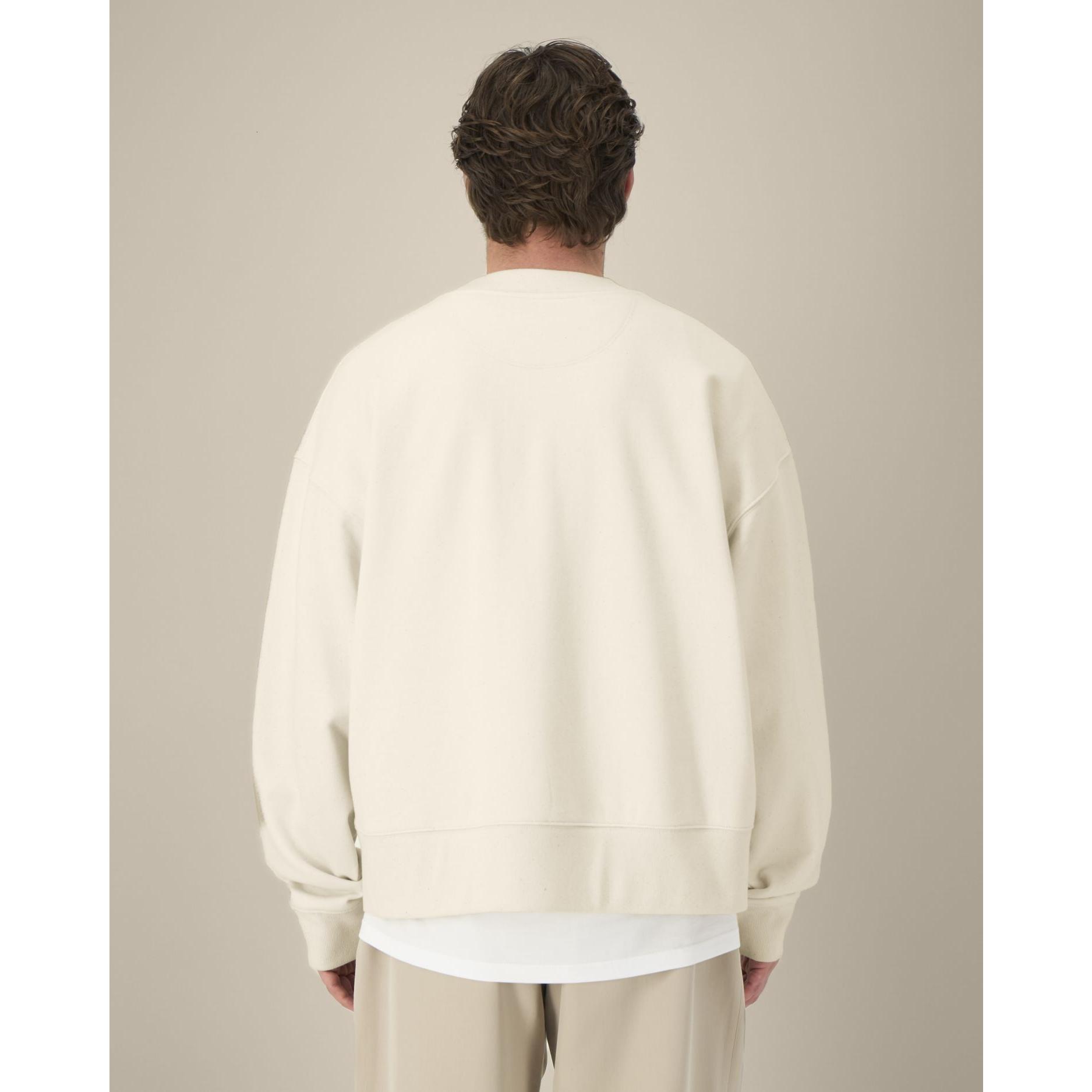 Hanorac la baza gâtului unisex Ryler Natural Raw XS